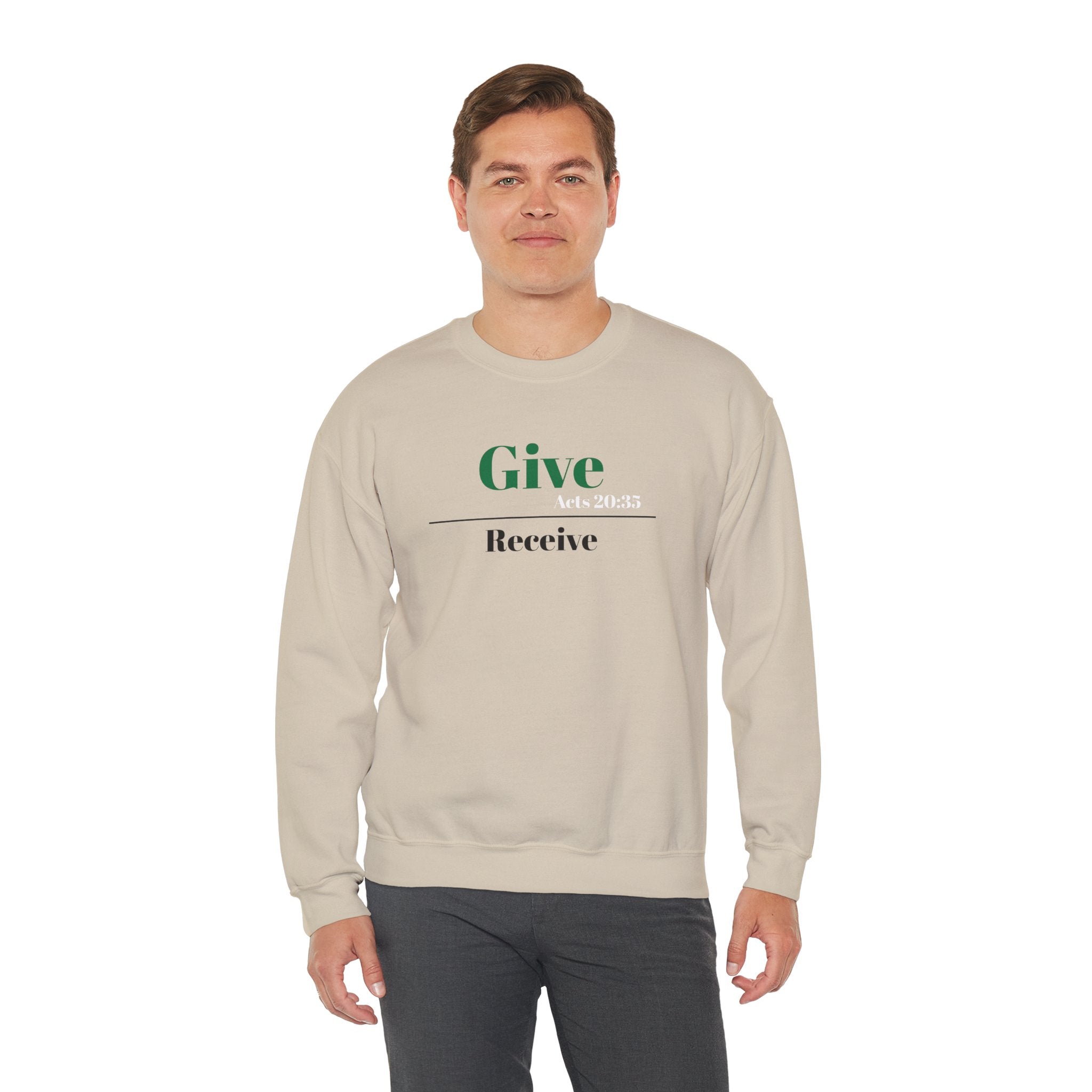 Better To Give Than Receive Unisex Sweatshirt