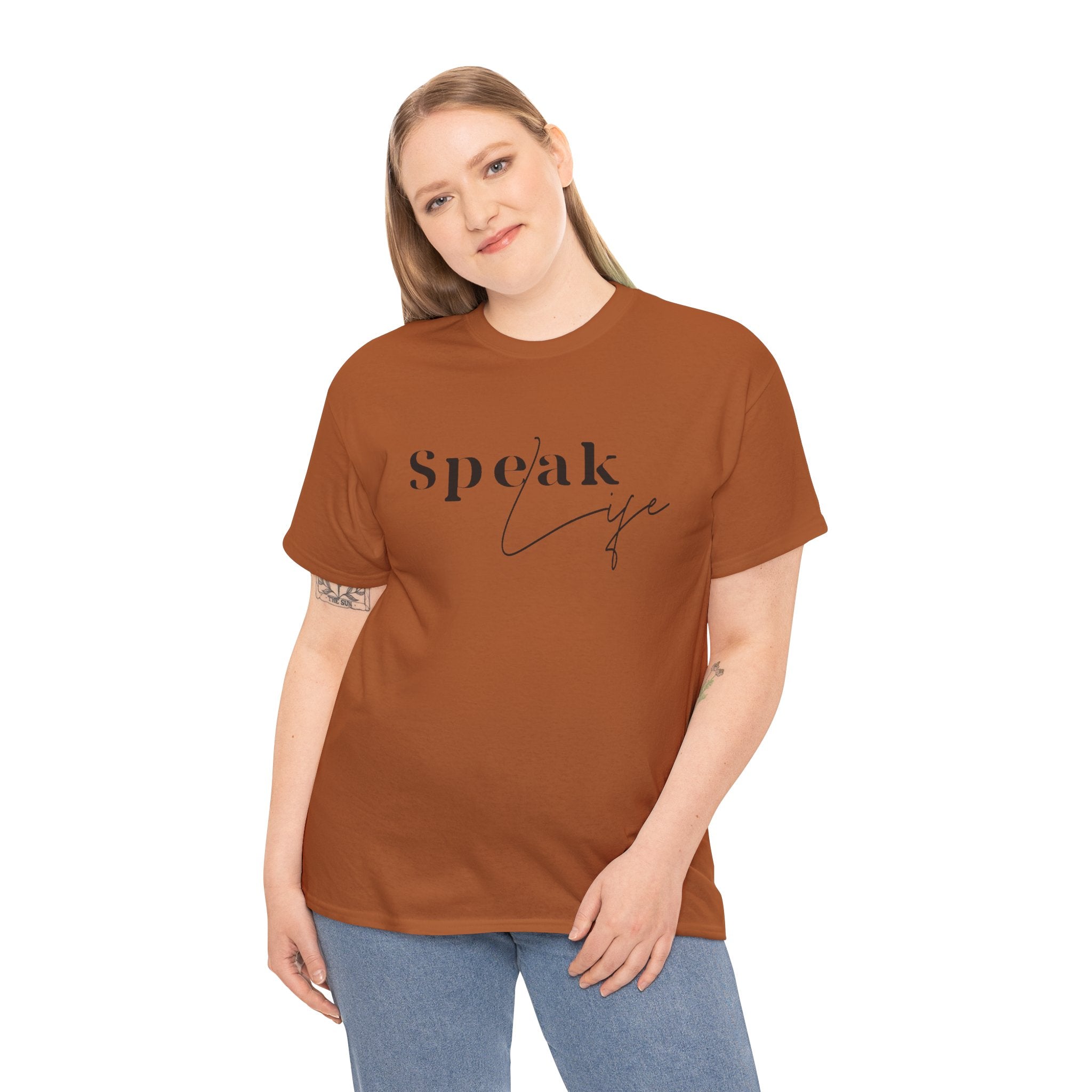 Speak Life Over Yourself Unisex Tee