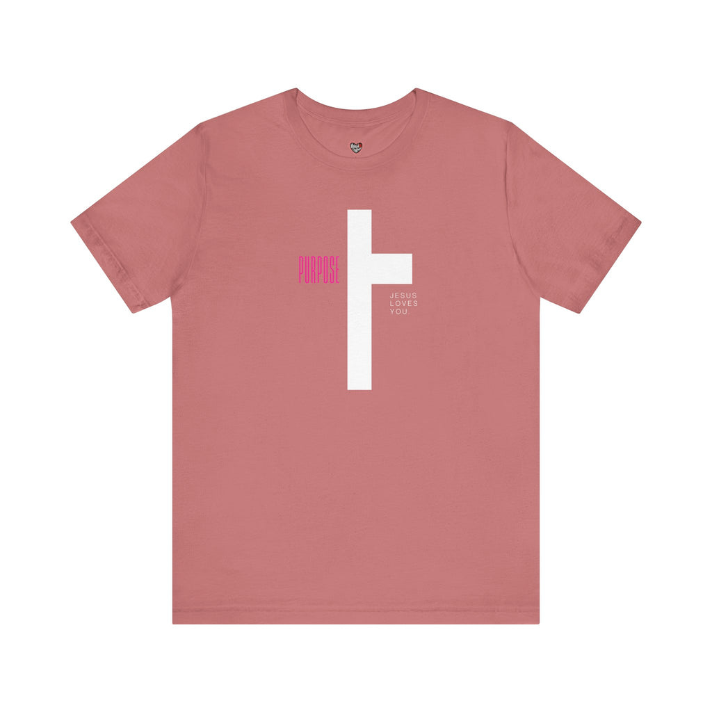Walk With A Purpose Cross Graphic T-Shirt