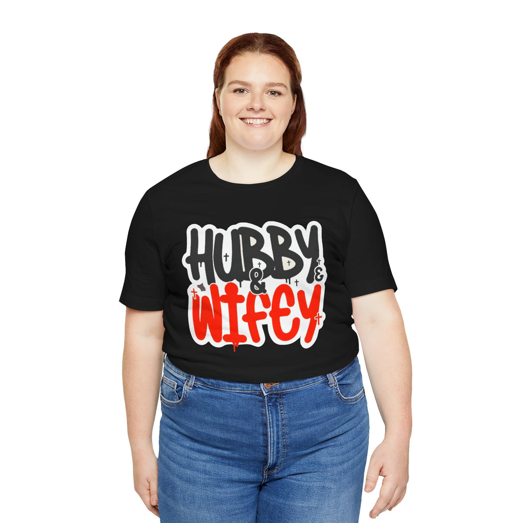Hubby & Wifey Cute Couple’s Tee