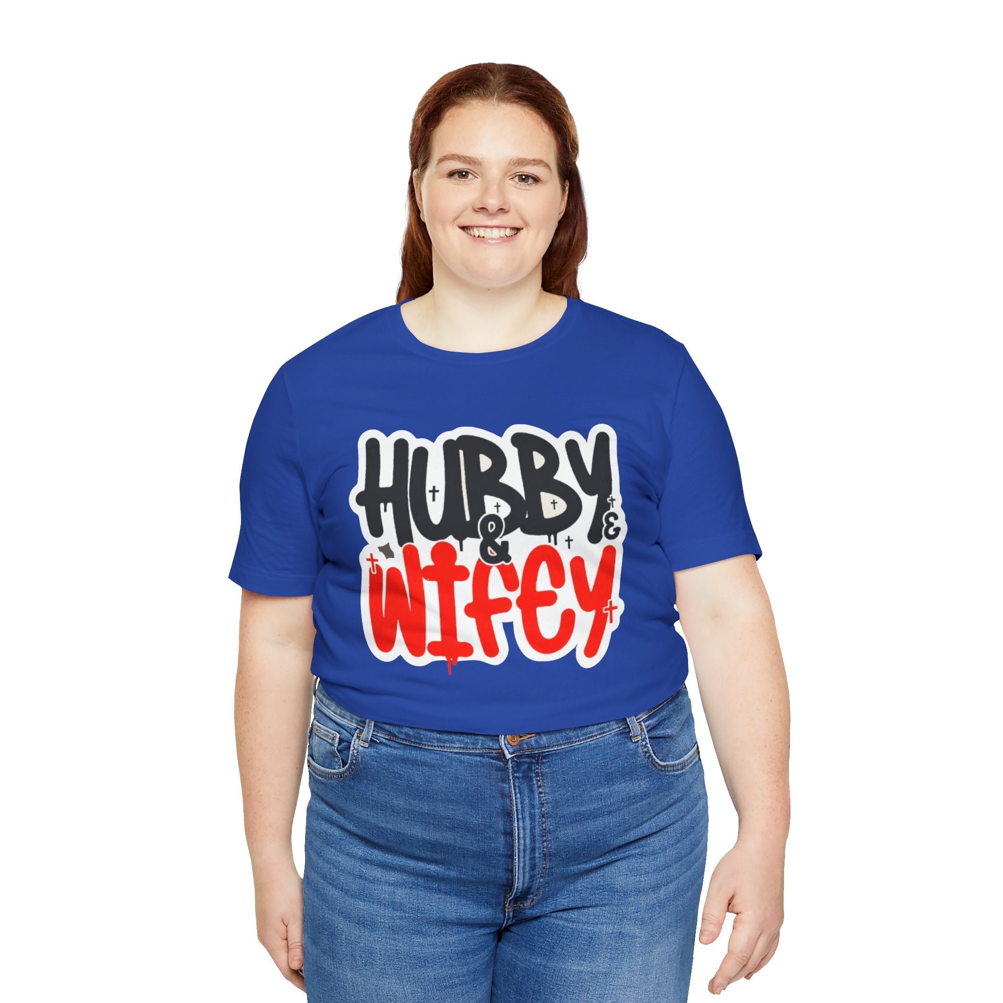 Hubby & Wifey Cute Couple’s Tee
