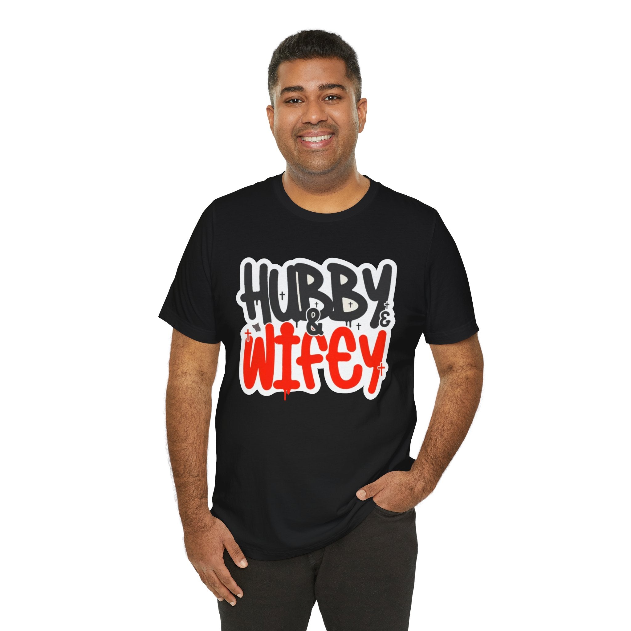 Hubby & Wifey Cute Couple’s Tee