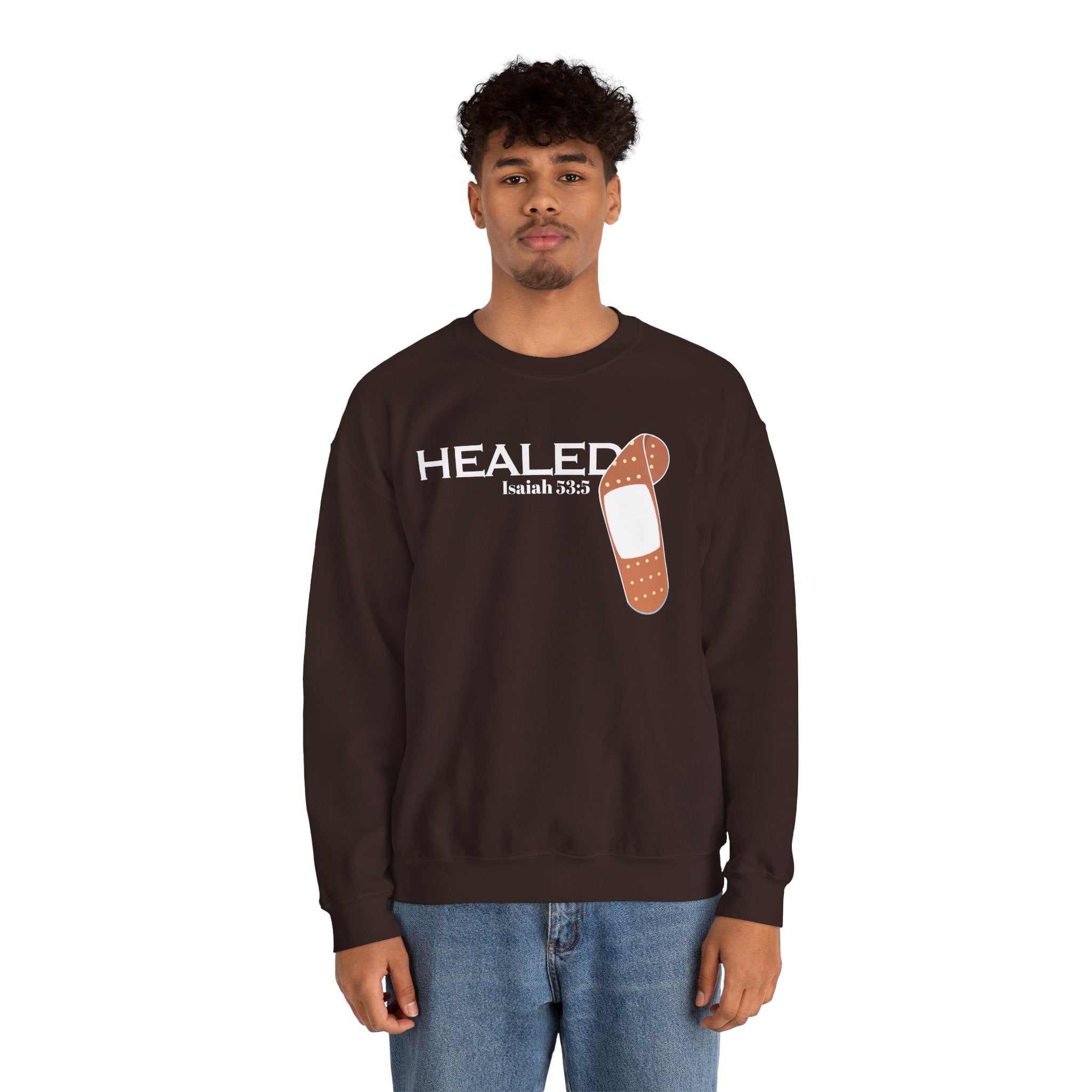 Healing Is Done- Isaiah 53:5 Unisex Sweatshirt