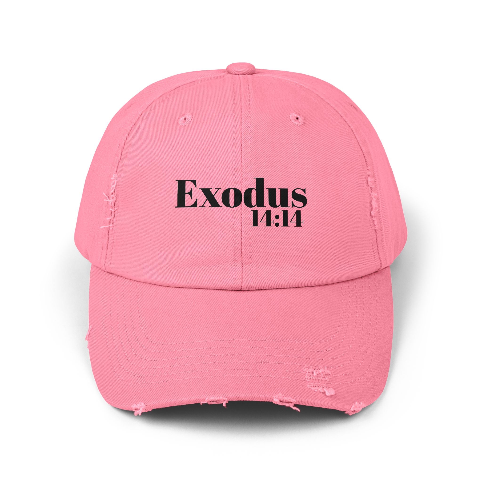 Exodus 14:14 God Will Fight For You Distressed Hat