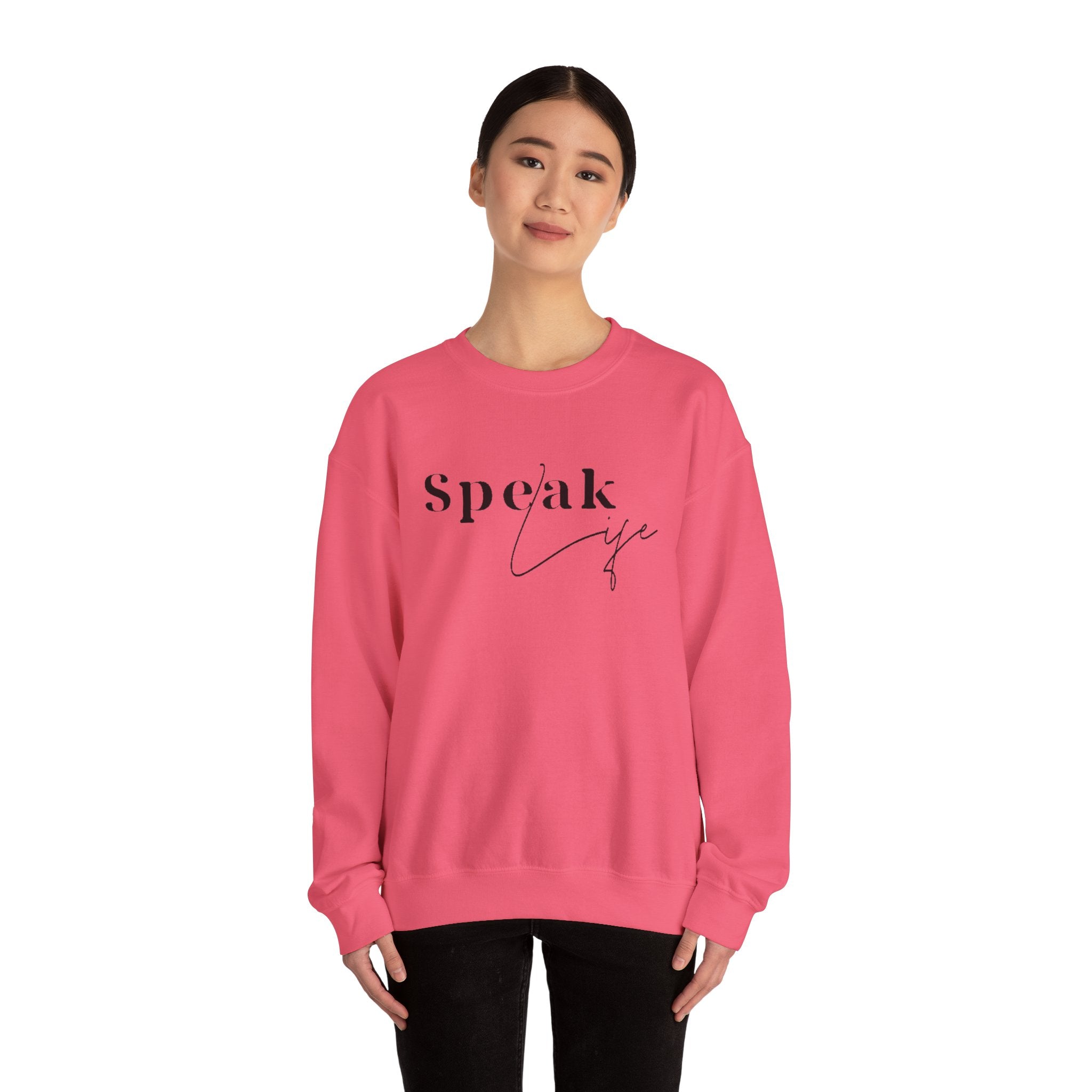 Speak Life Over Yourself Unisex Sweatshirt