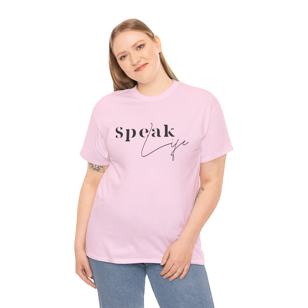 Speak Life Over Yourself Unisex Tee