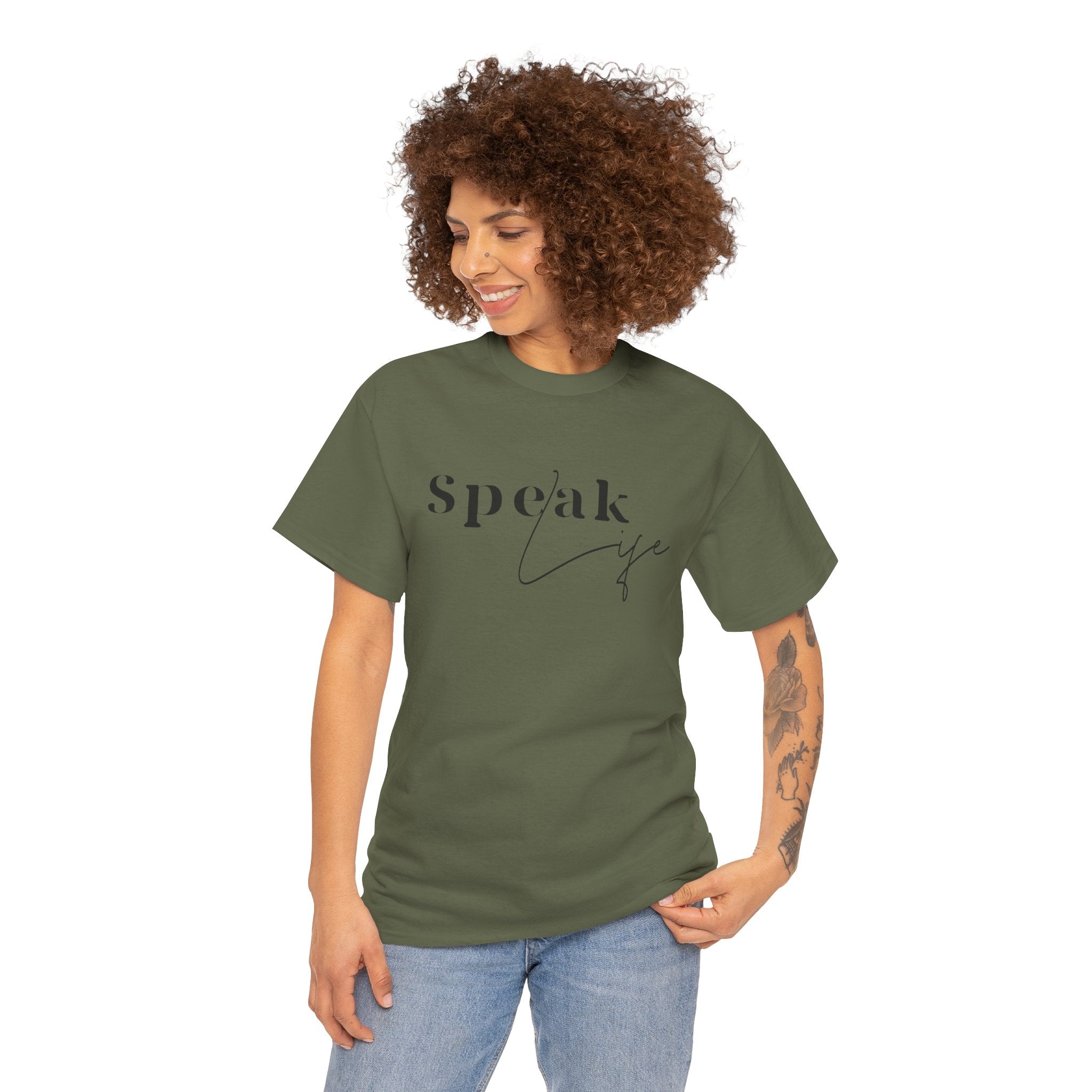 Speak Life Over Yourself Unisex Tee