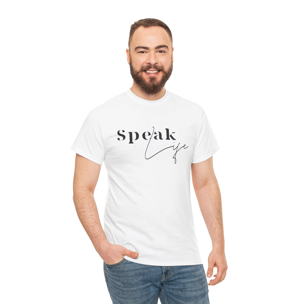 Speak Life Over Yourself Unisex Tee