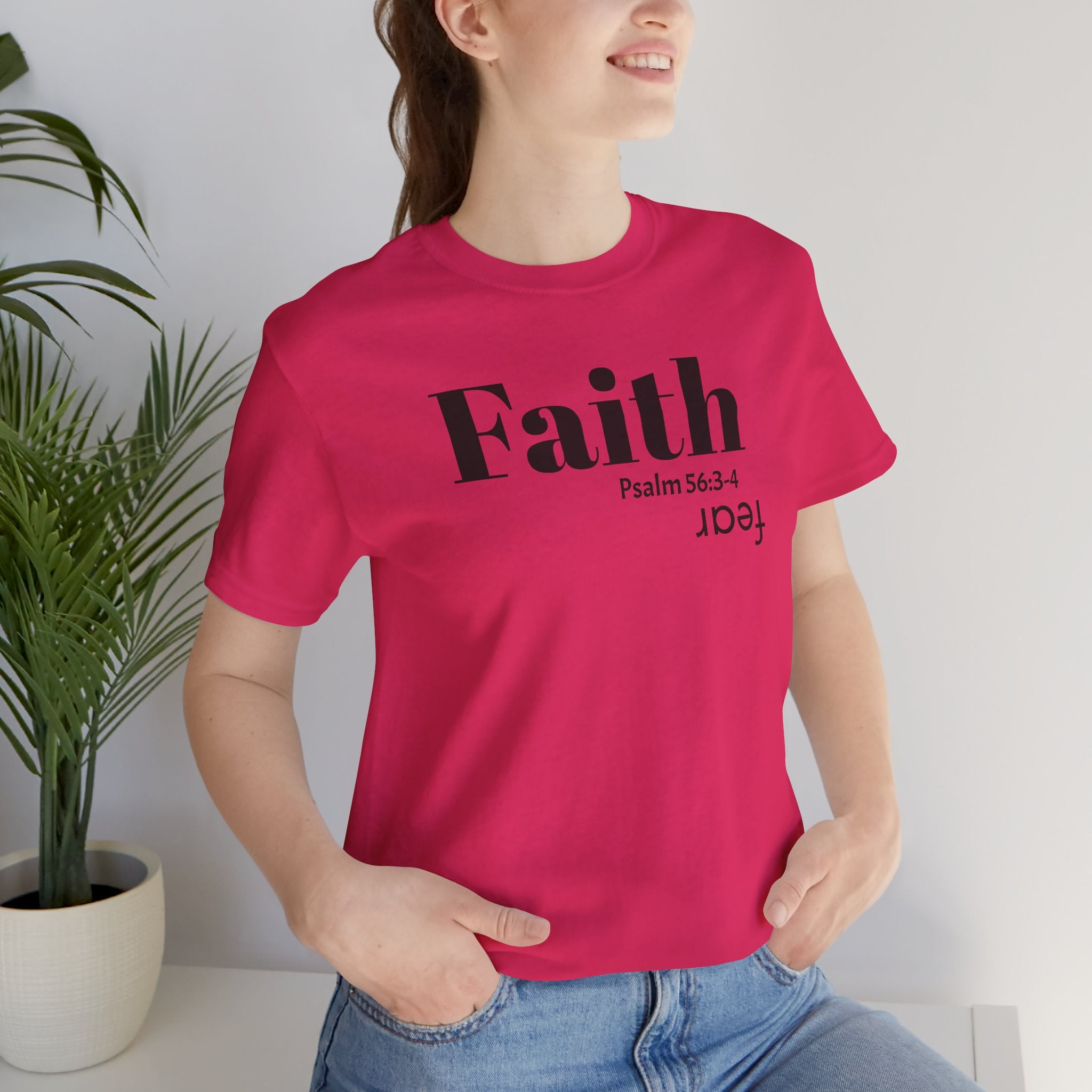 Faith Is Bigger Than Fear Unisex Tee
