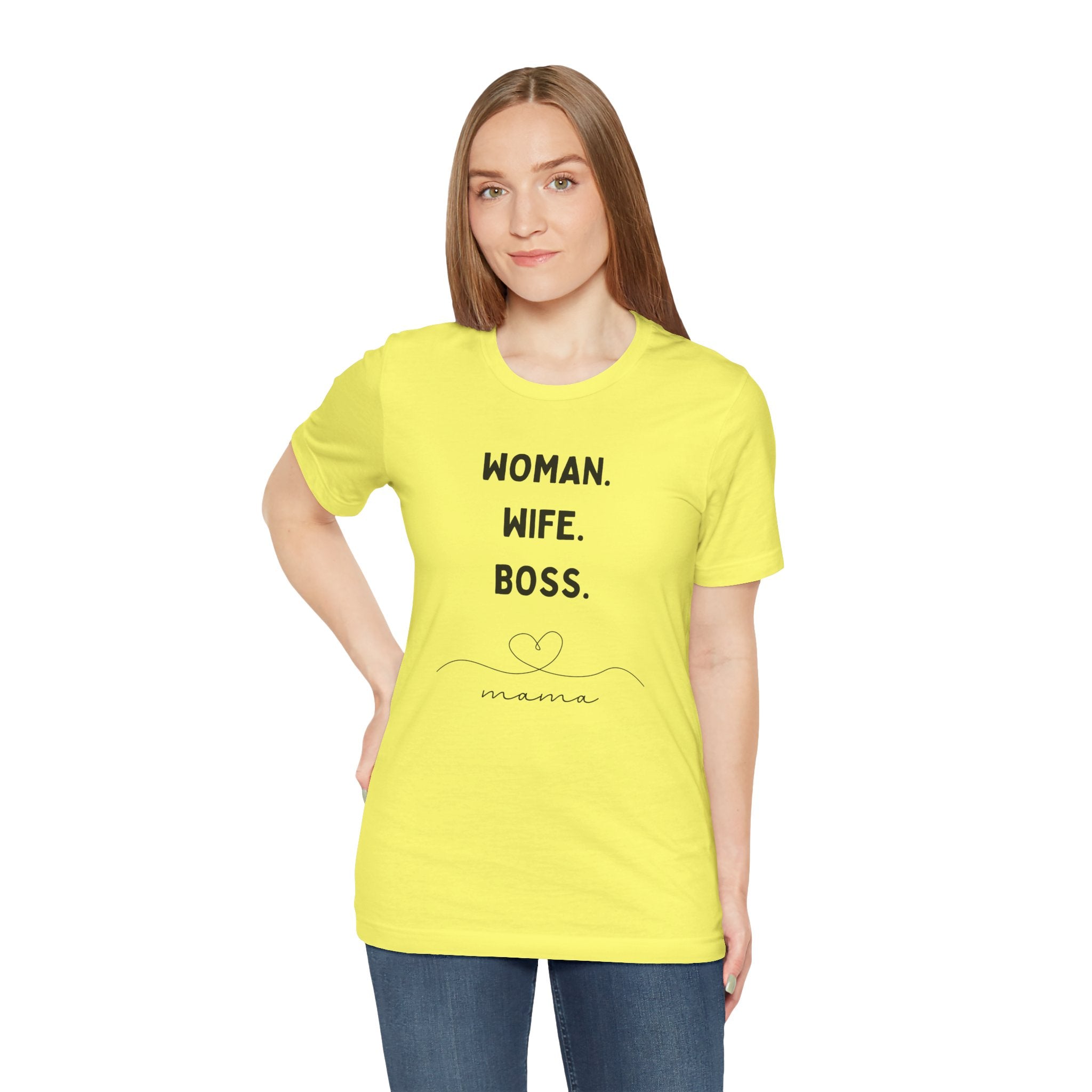 God-Fearing  Woman. Wife. Boss. Mama. Empowered Tee