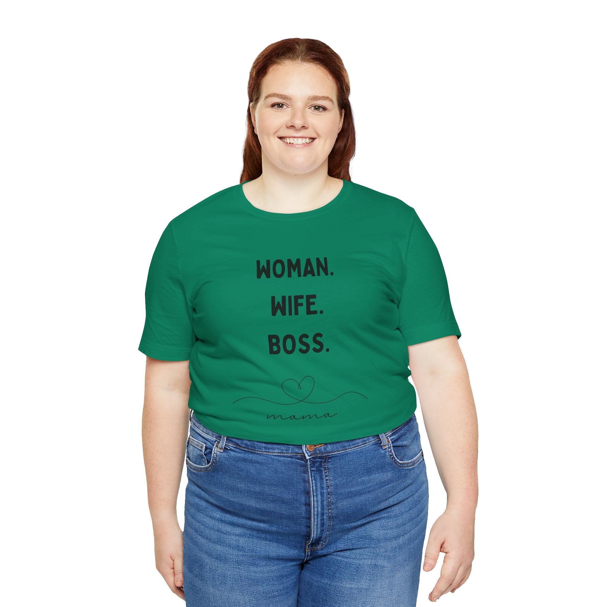 God-Fearing  Woman. Wife. Boss. Mama. Empowered Tee