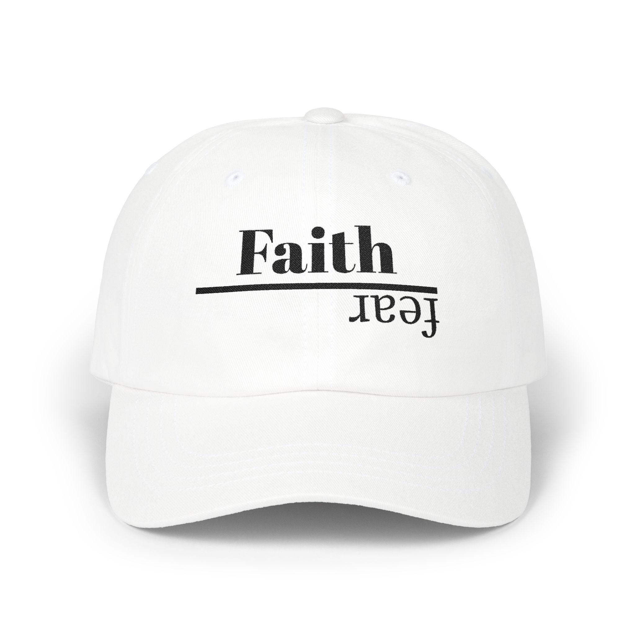 Faith Is Bigger Than Fear Dad Cap