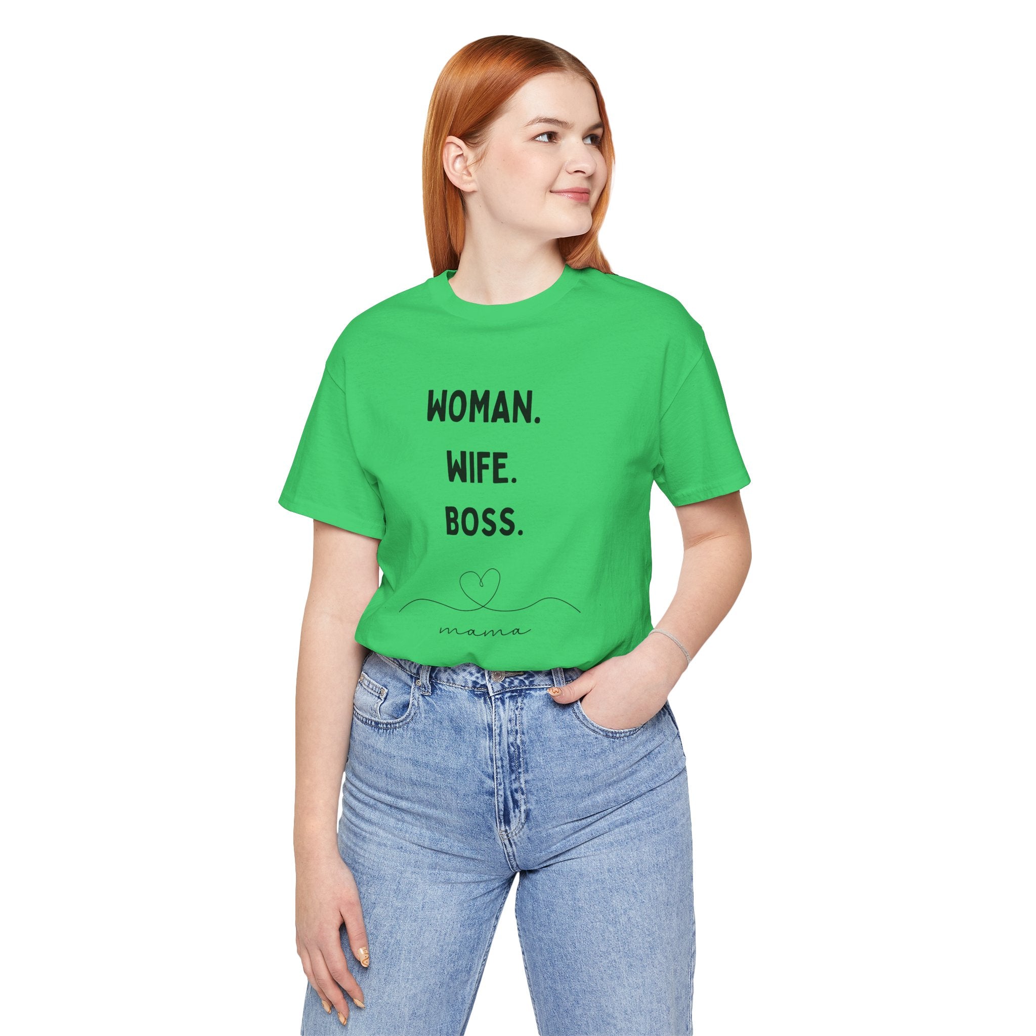God-Fearing  Woman. Wife. Boss. Mama. Empowered Tee