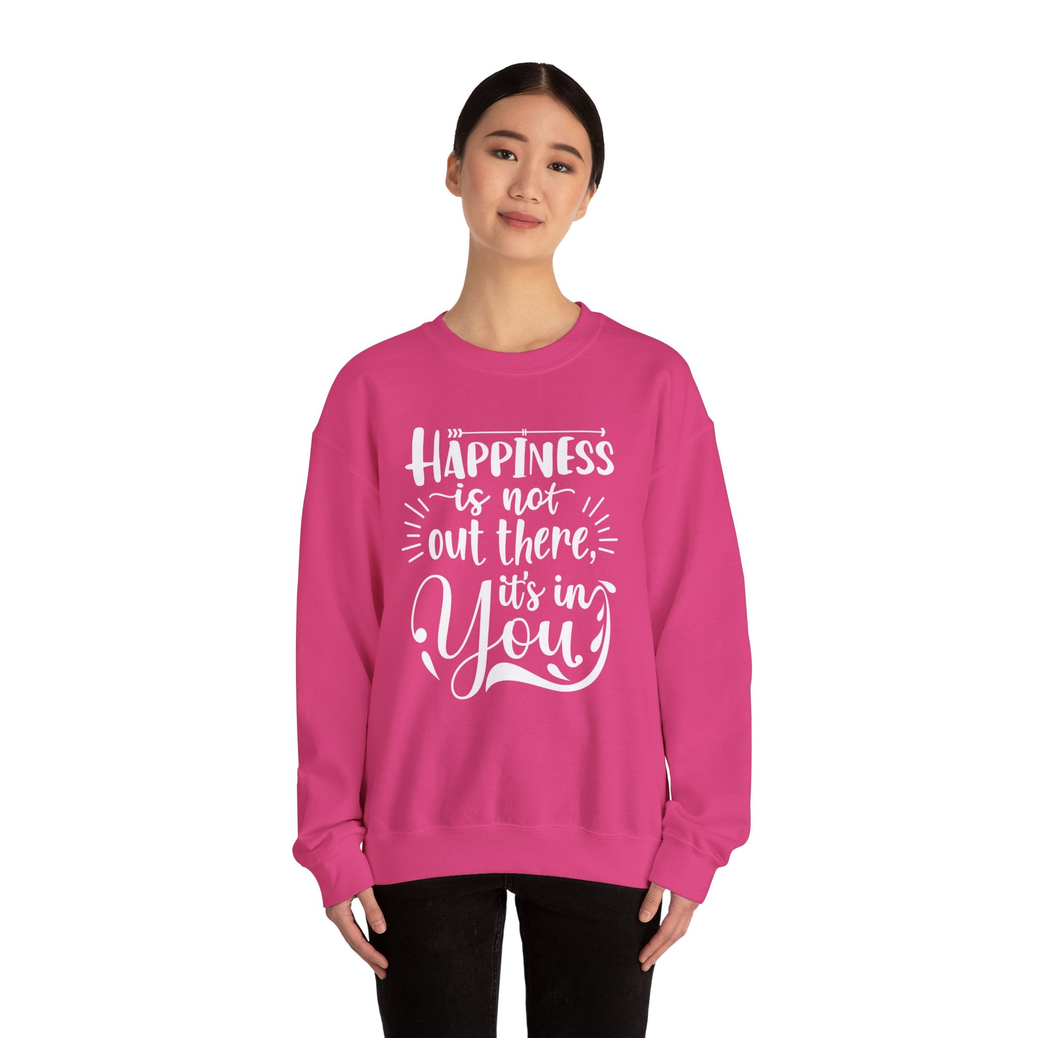 Happiness Is In You Crewneck Sweatshirt