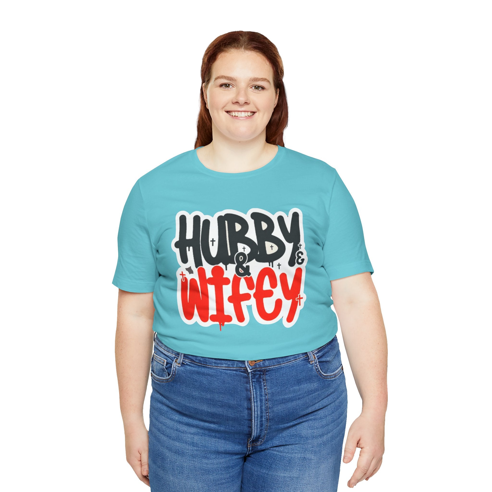 Hubby & Wifey Cute Couple’s Tee