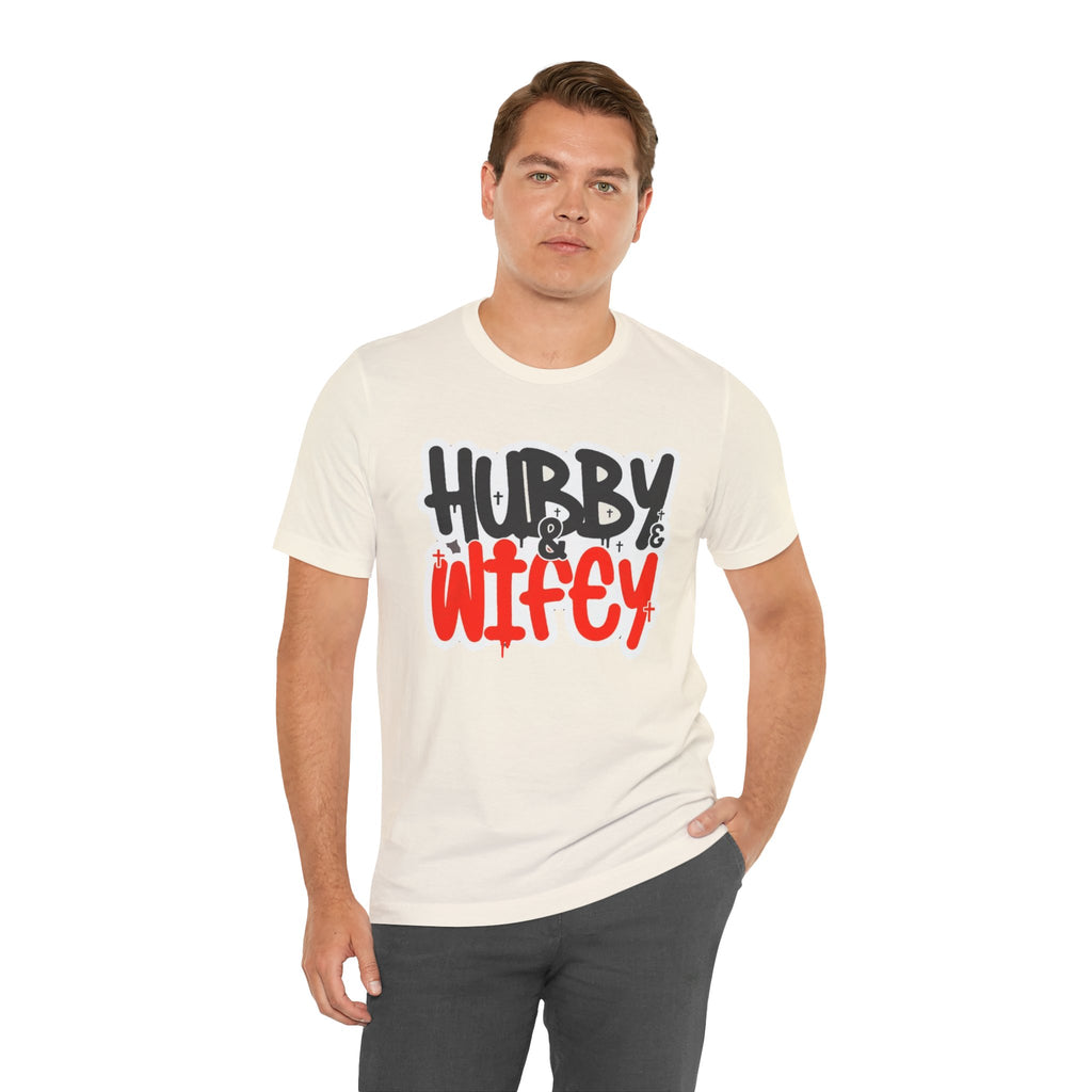 Hubby & Wifey Cute Couple’s Tee