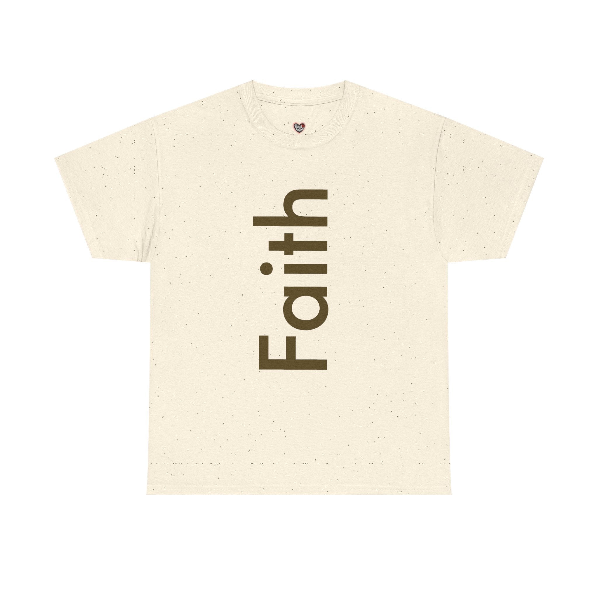 Faith Unisex Heavy Cotton Tee