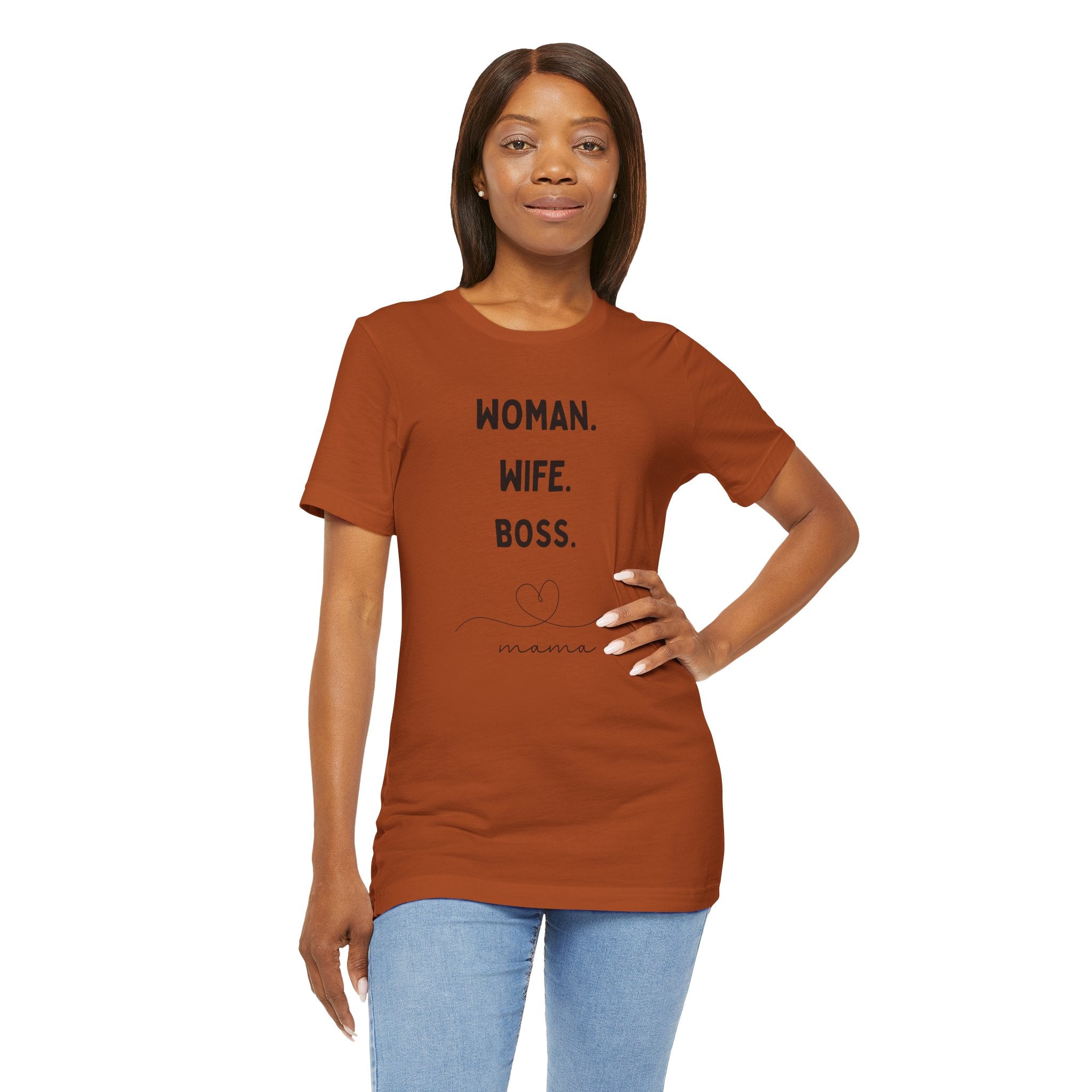 God-Fearing  Woman. Wife. Boss. Mama. Empowered Tee