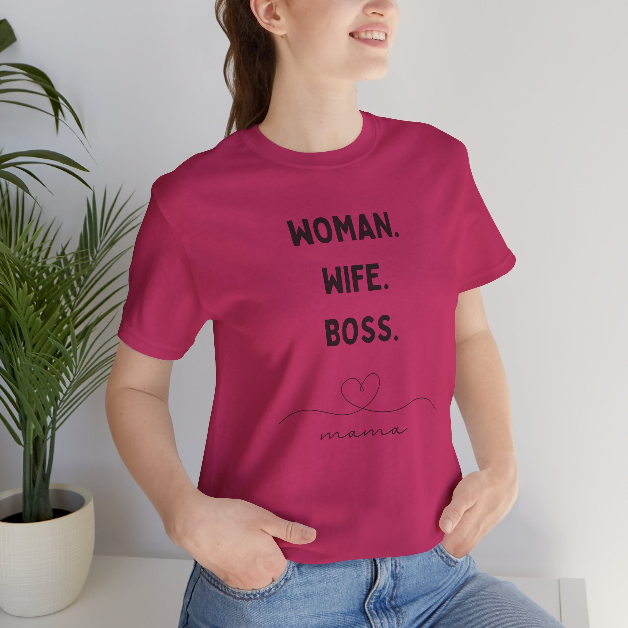 God-Fearing  Woman. Wife. Boss. Mama. Empowered Tee