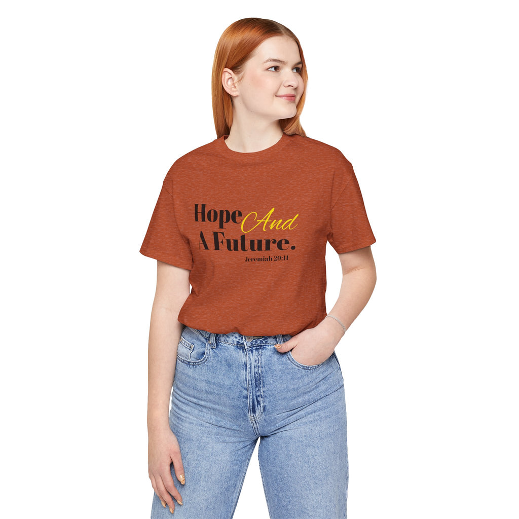 God's Promise - Hope And A Future Unisex Tee
