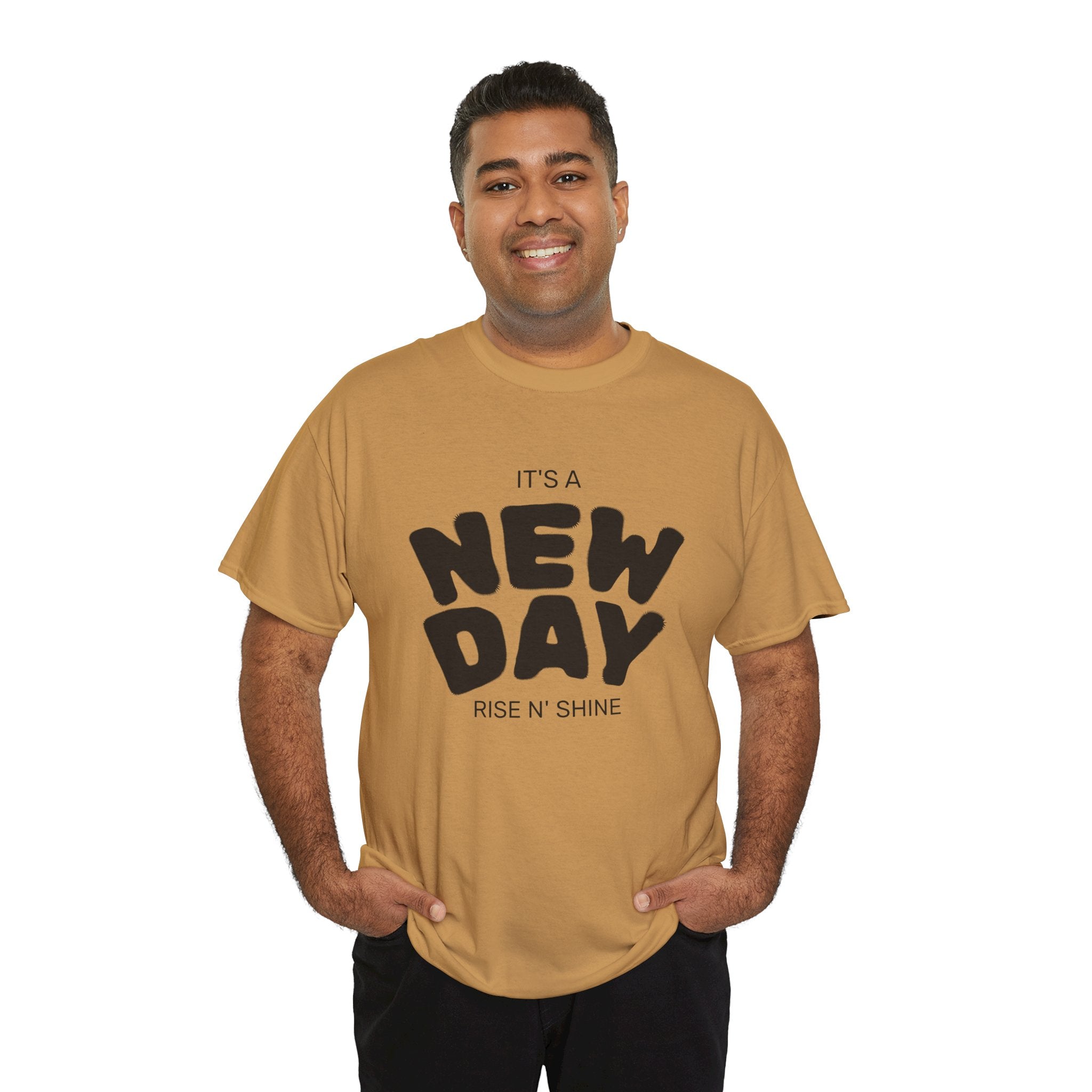 It's a New Day - Renewed And Restored Unisex Heavy Cotton Tee