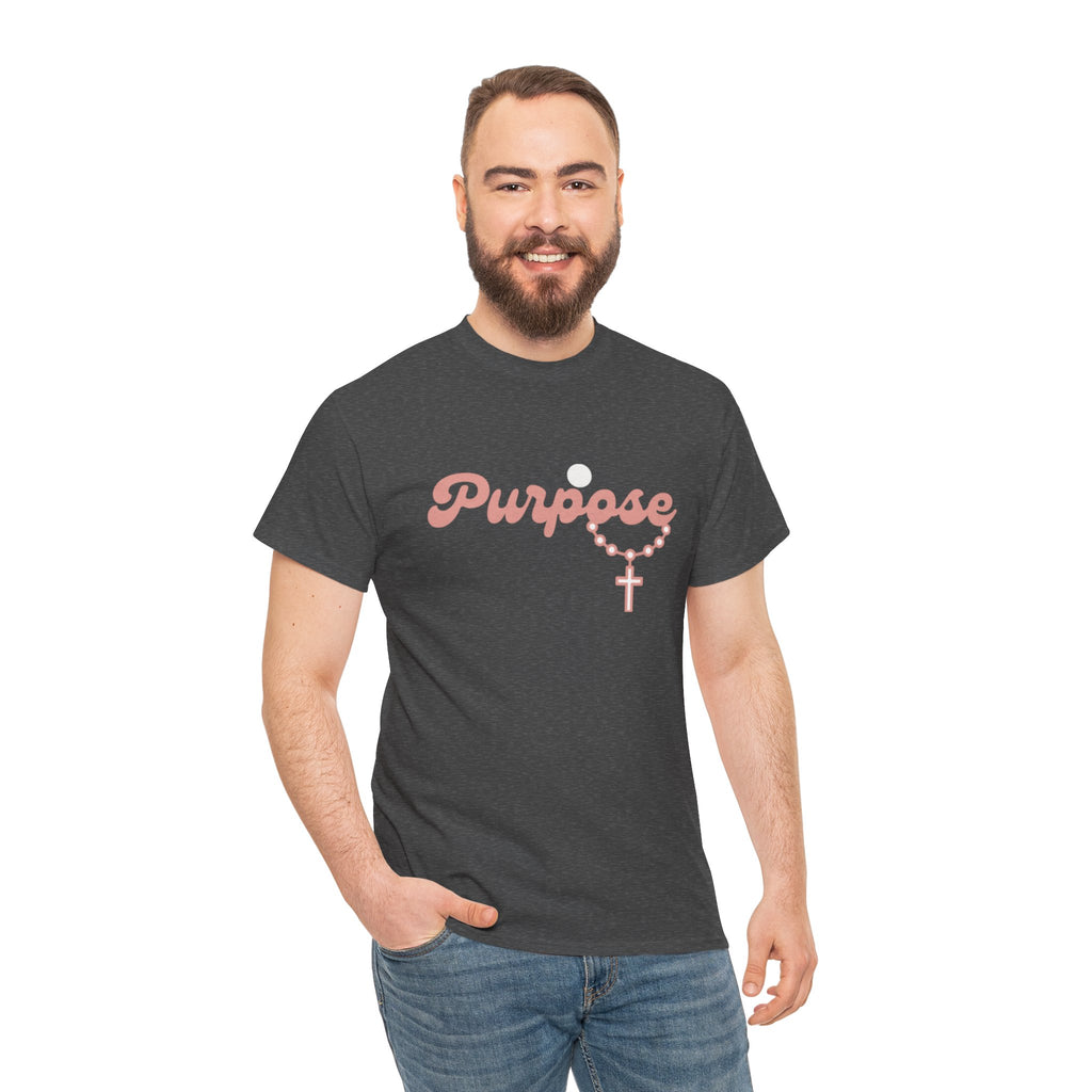 Walk In Purpose Unisex Heavy Cotton Tee
