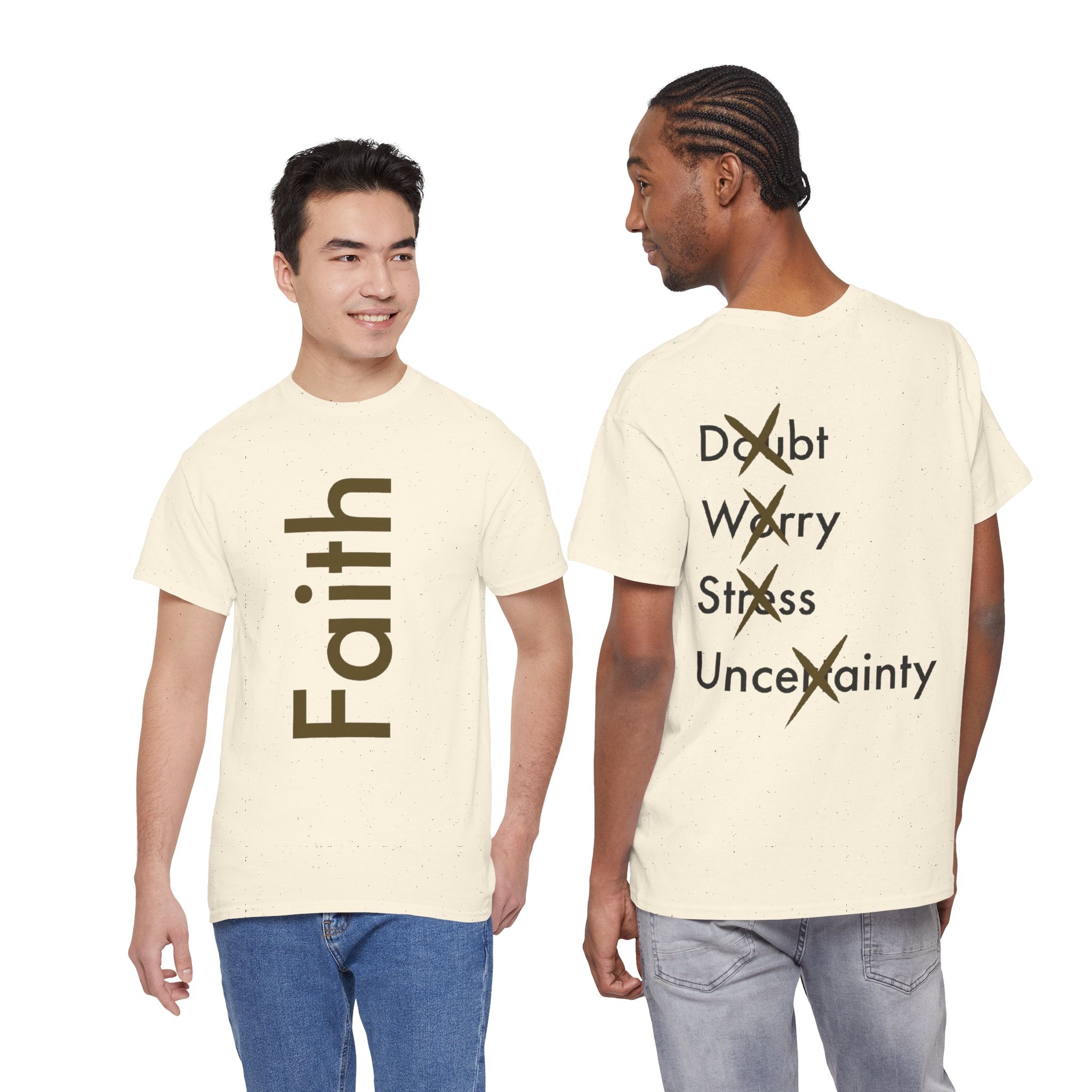 Faith Unisex Heavy Cotton Tee