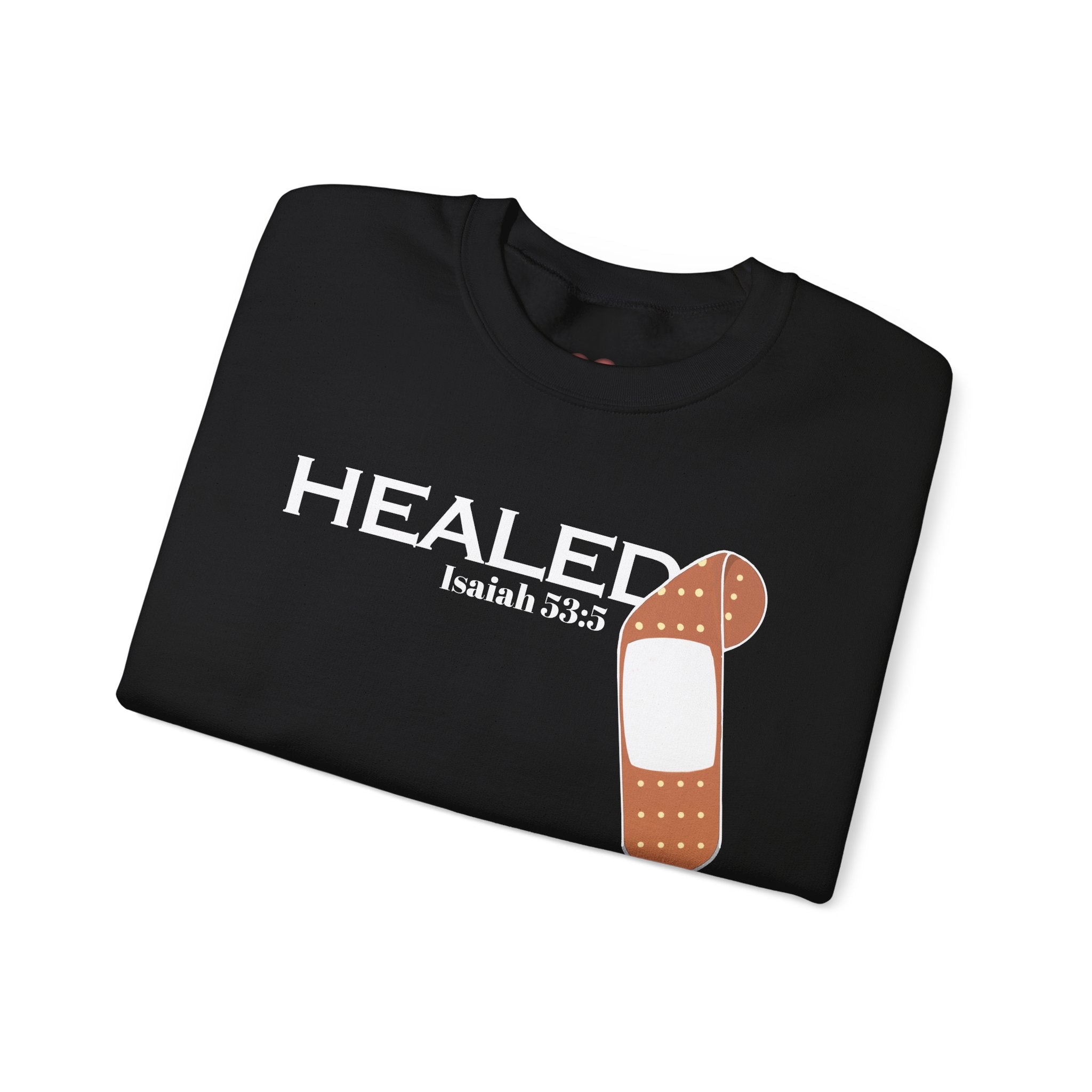 Healing Is Done- Isaiah 53:5 Unisex Sweatshirt