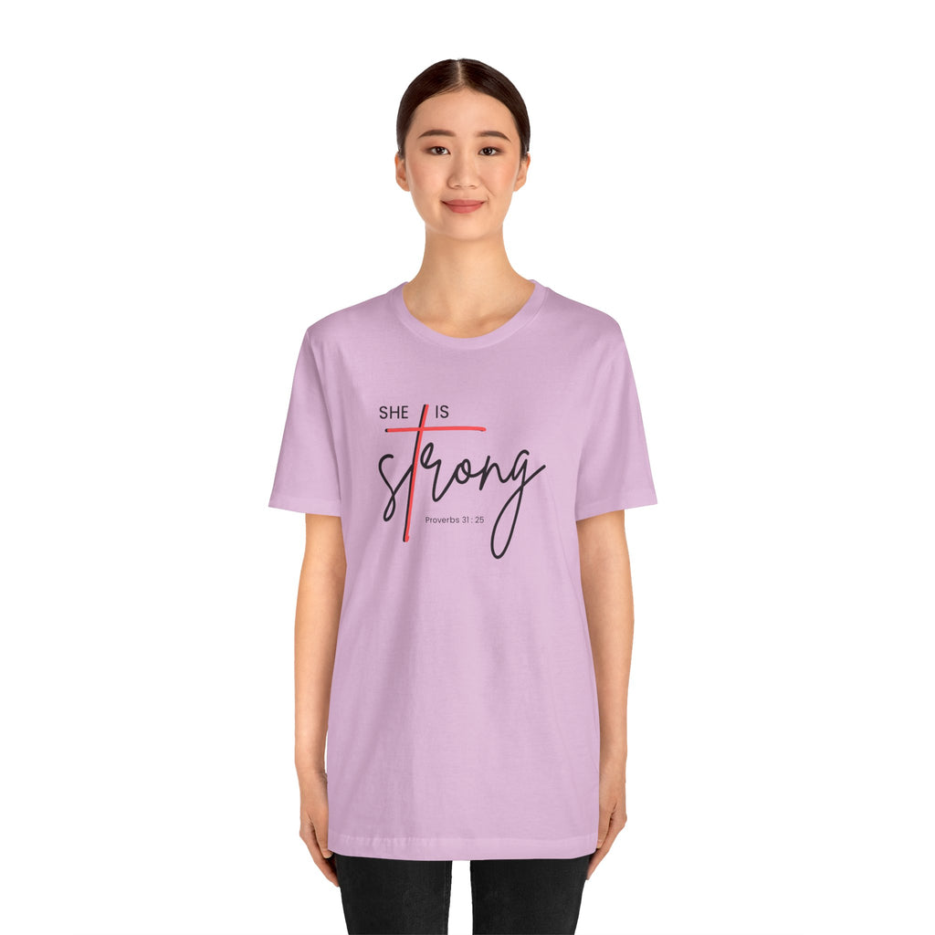 She Is Strong - Women’s Strength Tee