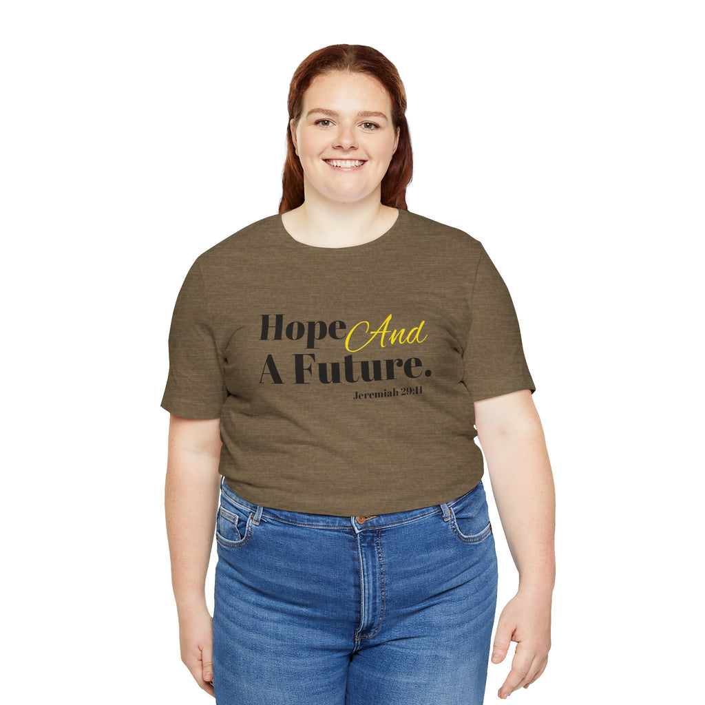 God's Promise - Hope And A Future Unisex Tee