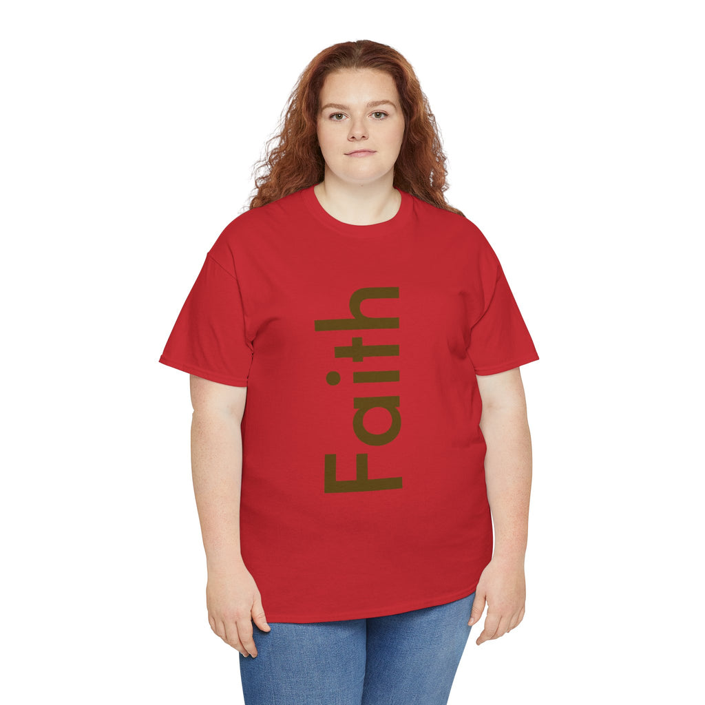 Faith Unisex Heavy Cotton Tee