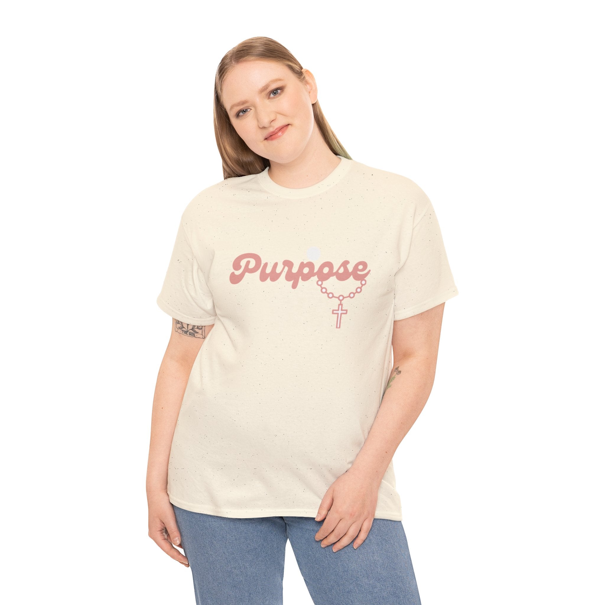 Walk In Purpose Unisex Heavy Cotton Tee