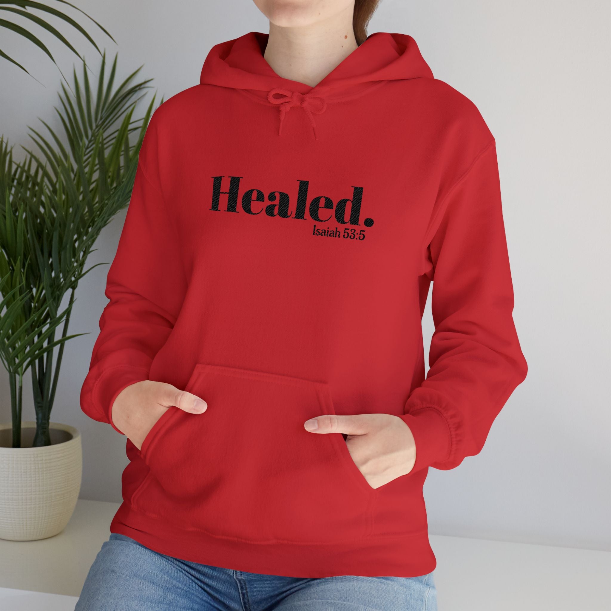 Healed. And Renewed Unisex Hoodie