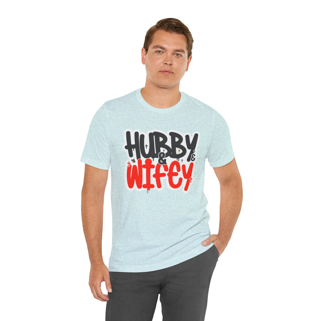 Hubby & Wifey Cute Couple’s Tee