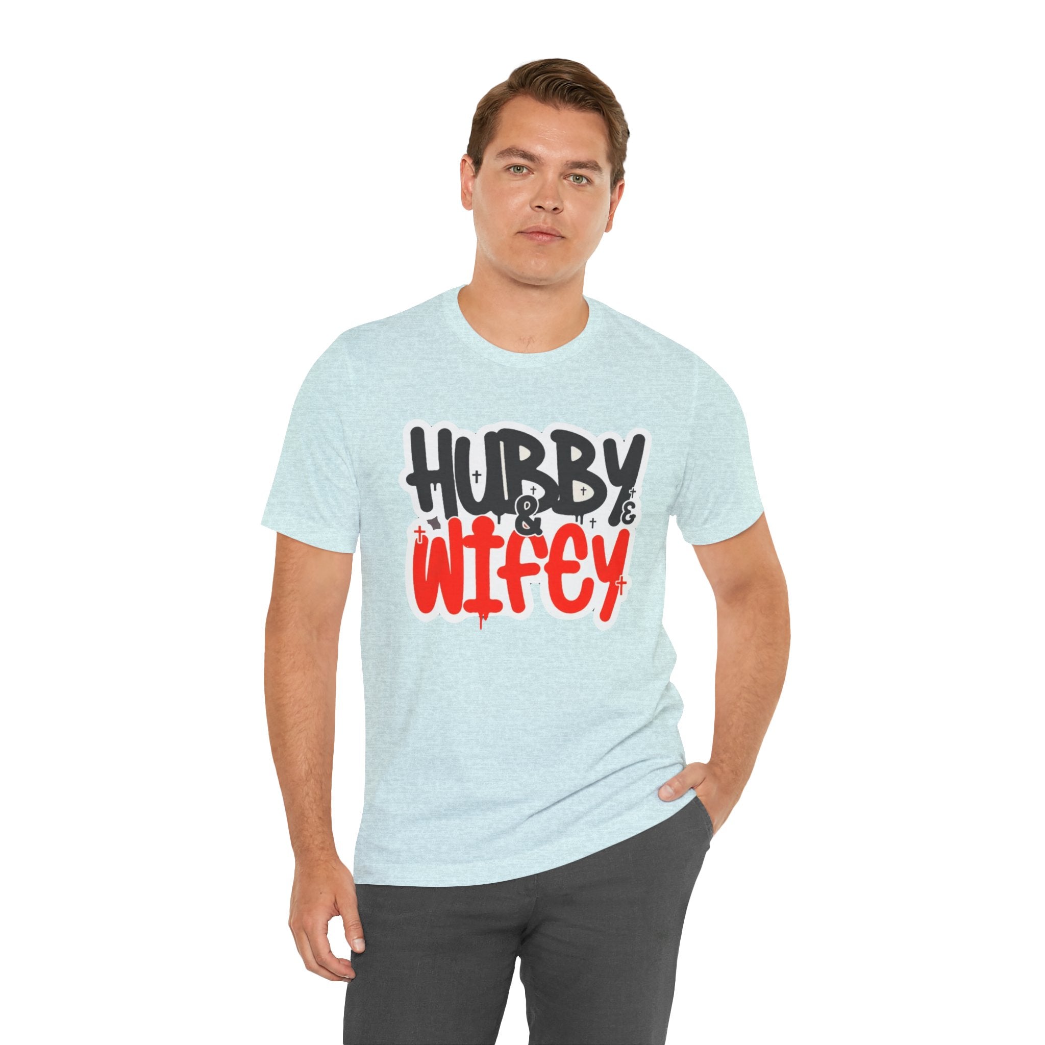 Hubby & Wifey Cute Couple’s Tee