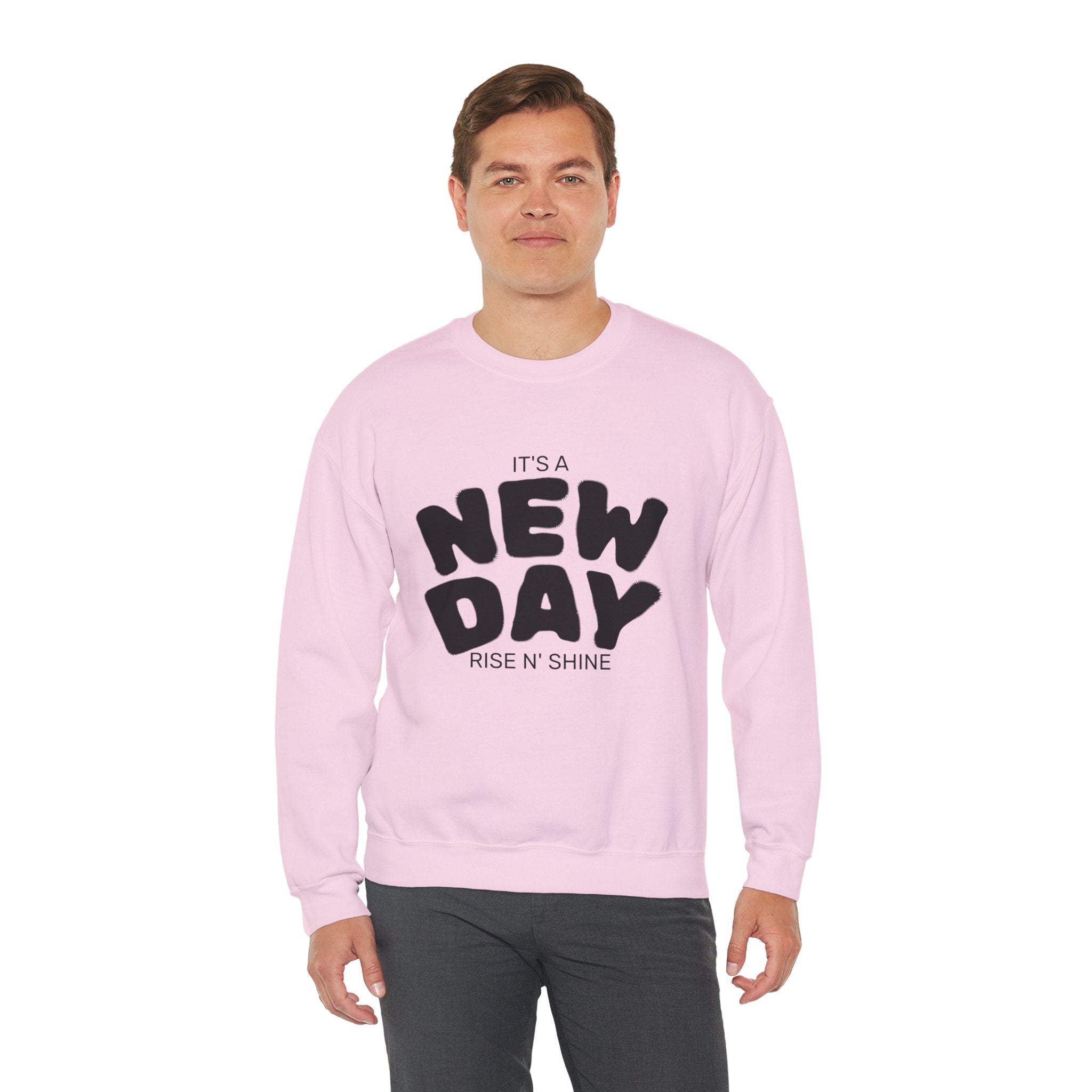 It’s A New Day- Renewed And Restored Crewneck Sweatshirt