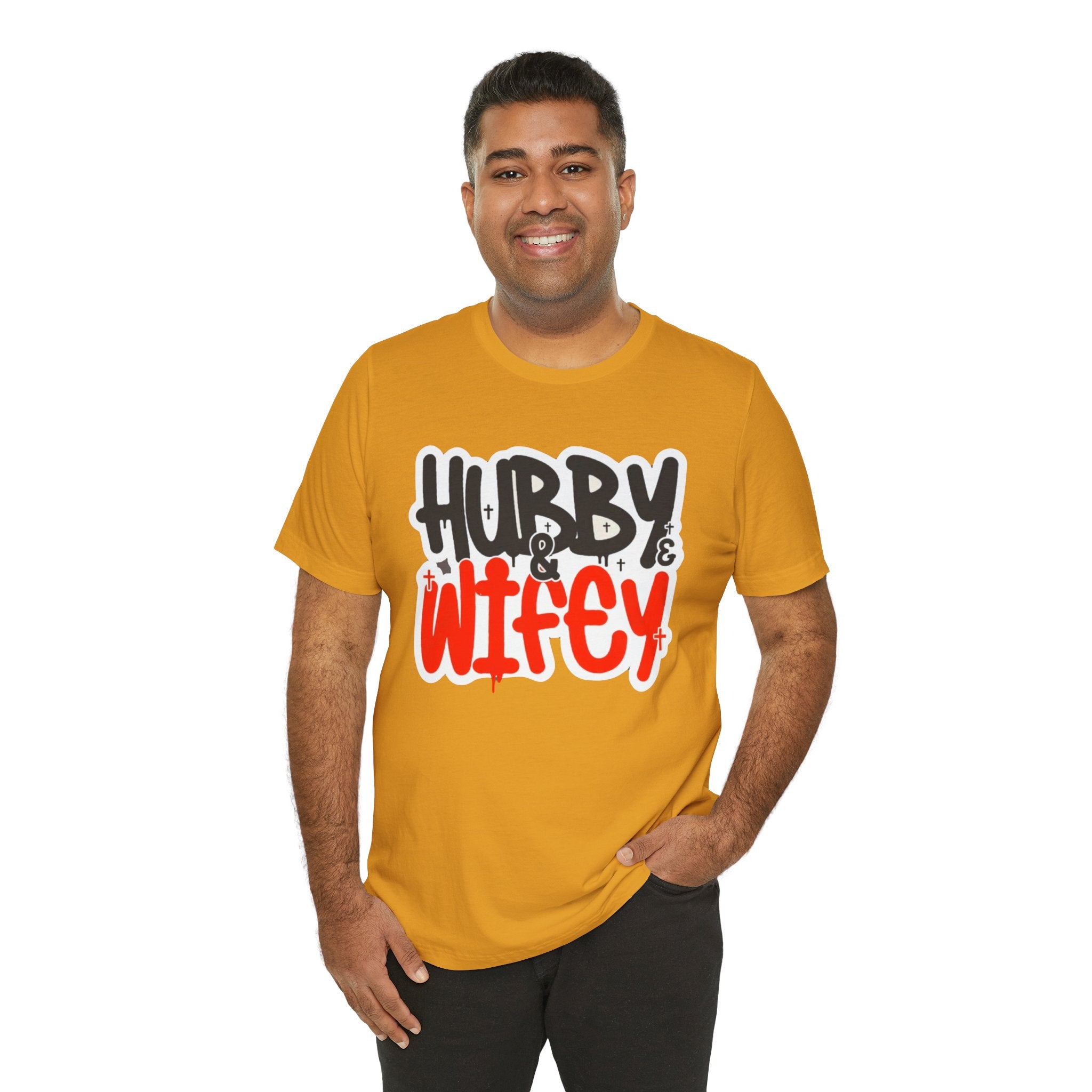 Hubby & Wifey Cute Couple’s Tee