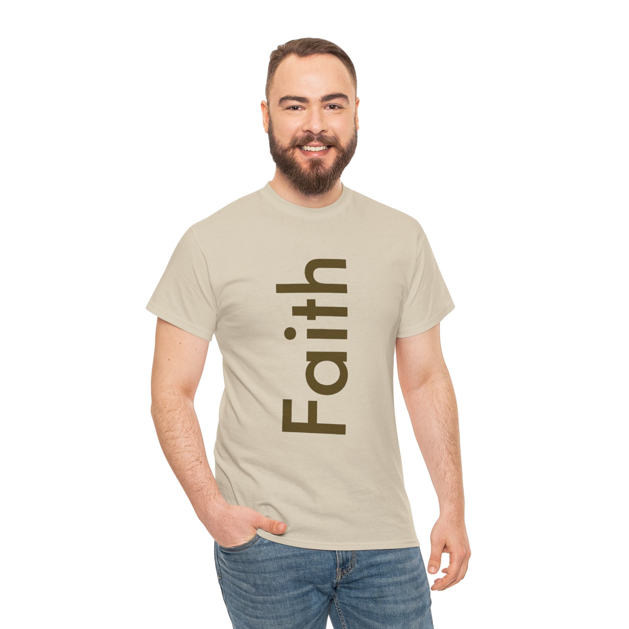 Faith Unisex Heavy Cotton Tee