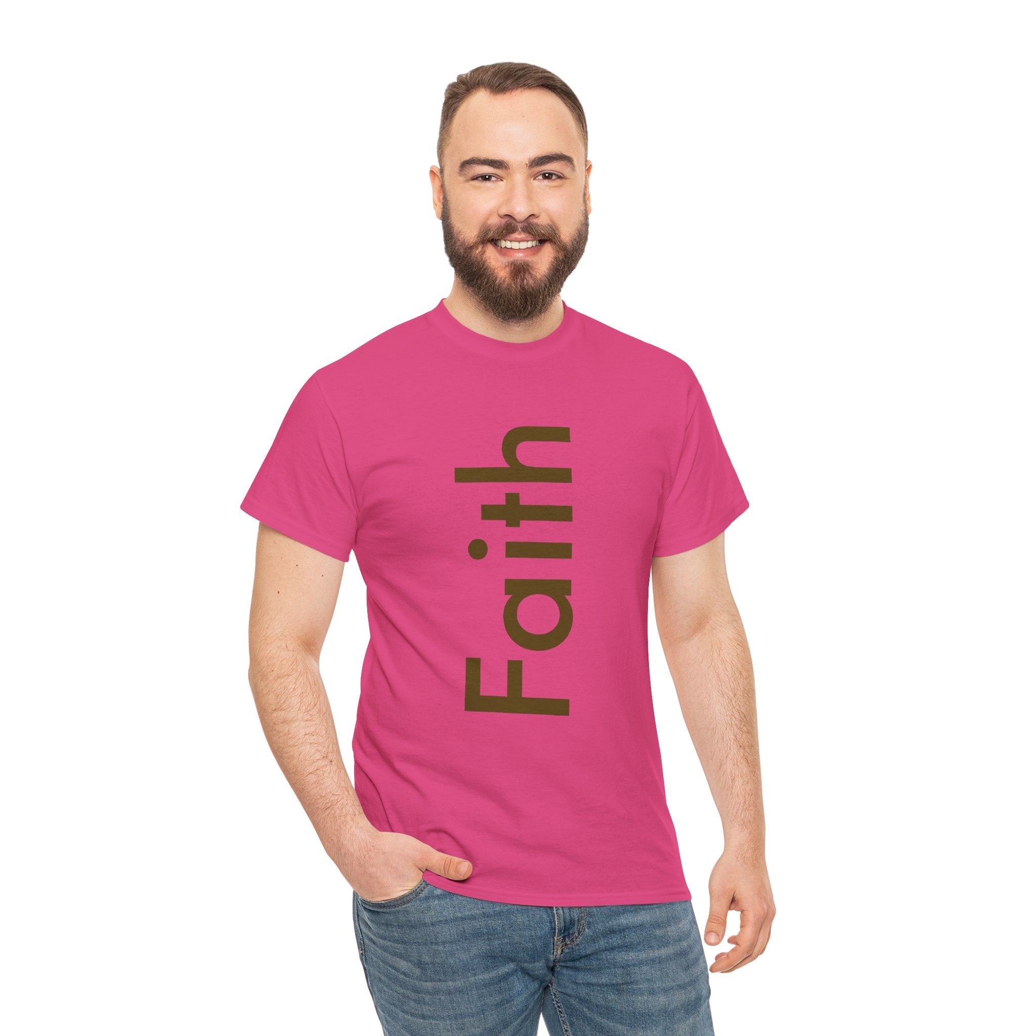 Faith Unisex Heavy Cotton Tee