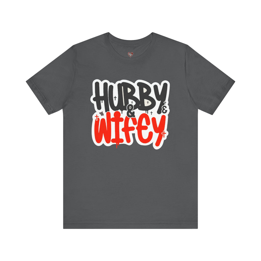 Hubby & Wifey Cute Couple’s Tee