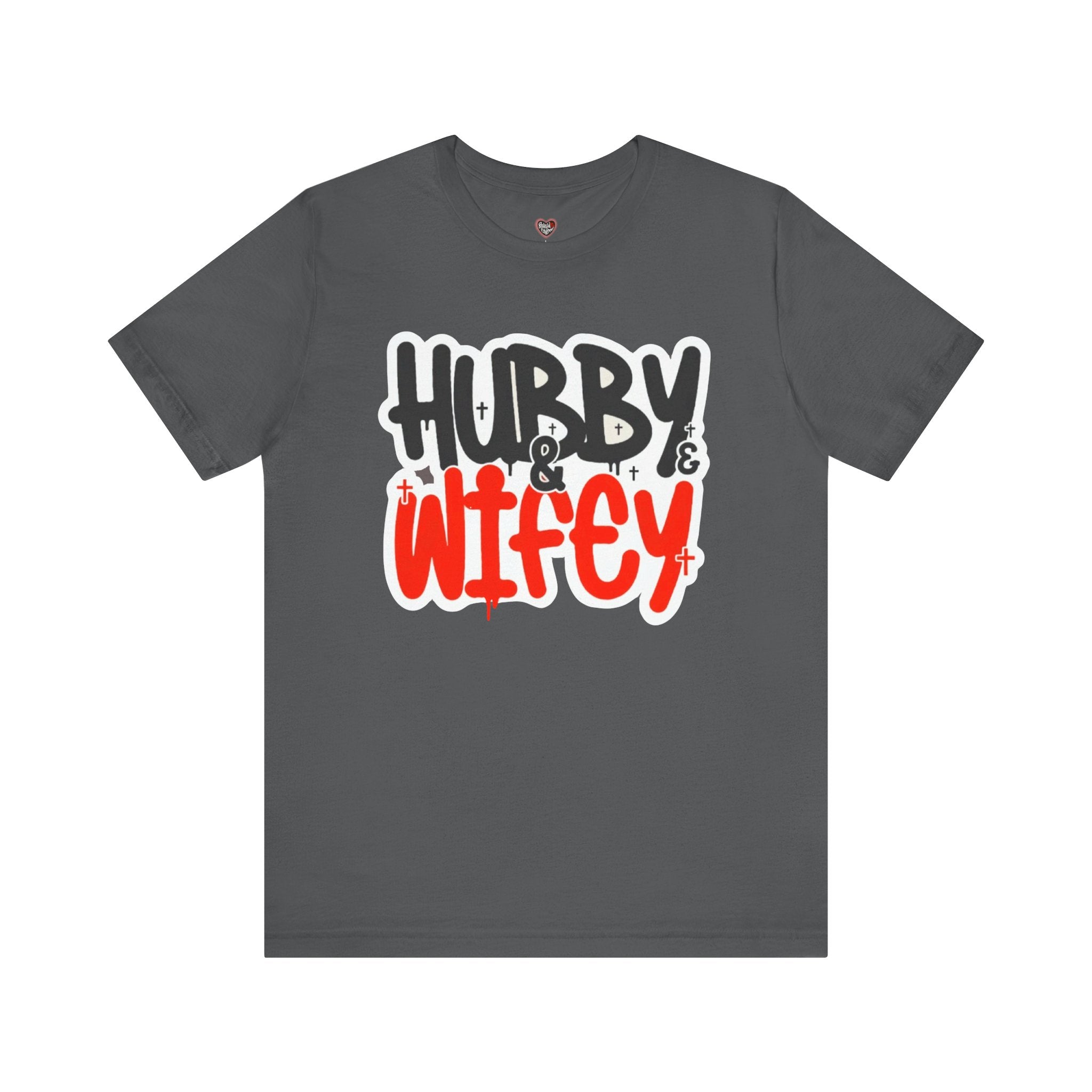 Hubby & Wifey Cute Couple’s Tee