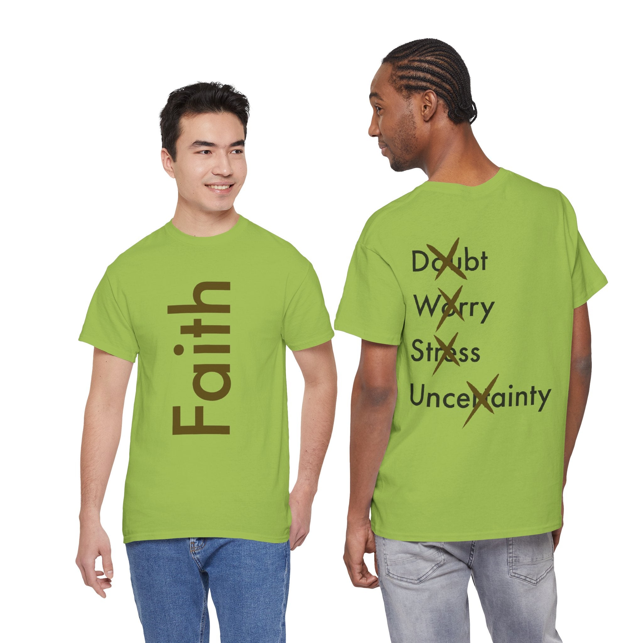 Faith Unisex Heavy Cotton Tee
