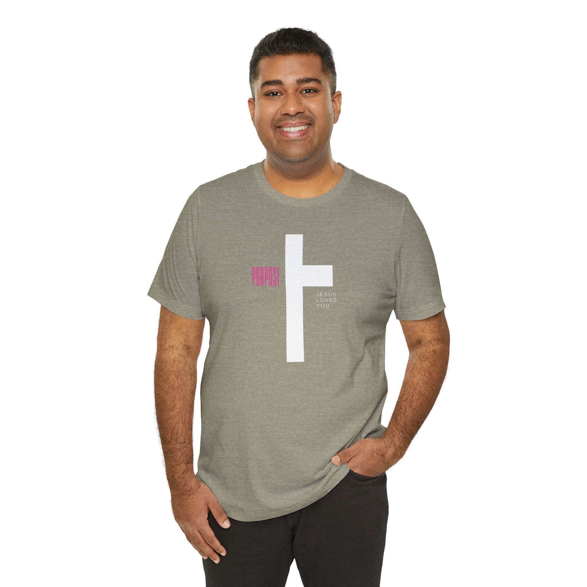 Walk With A Purpose Cross Graphic T-Shirt