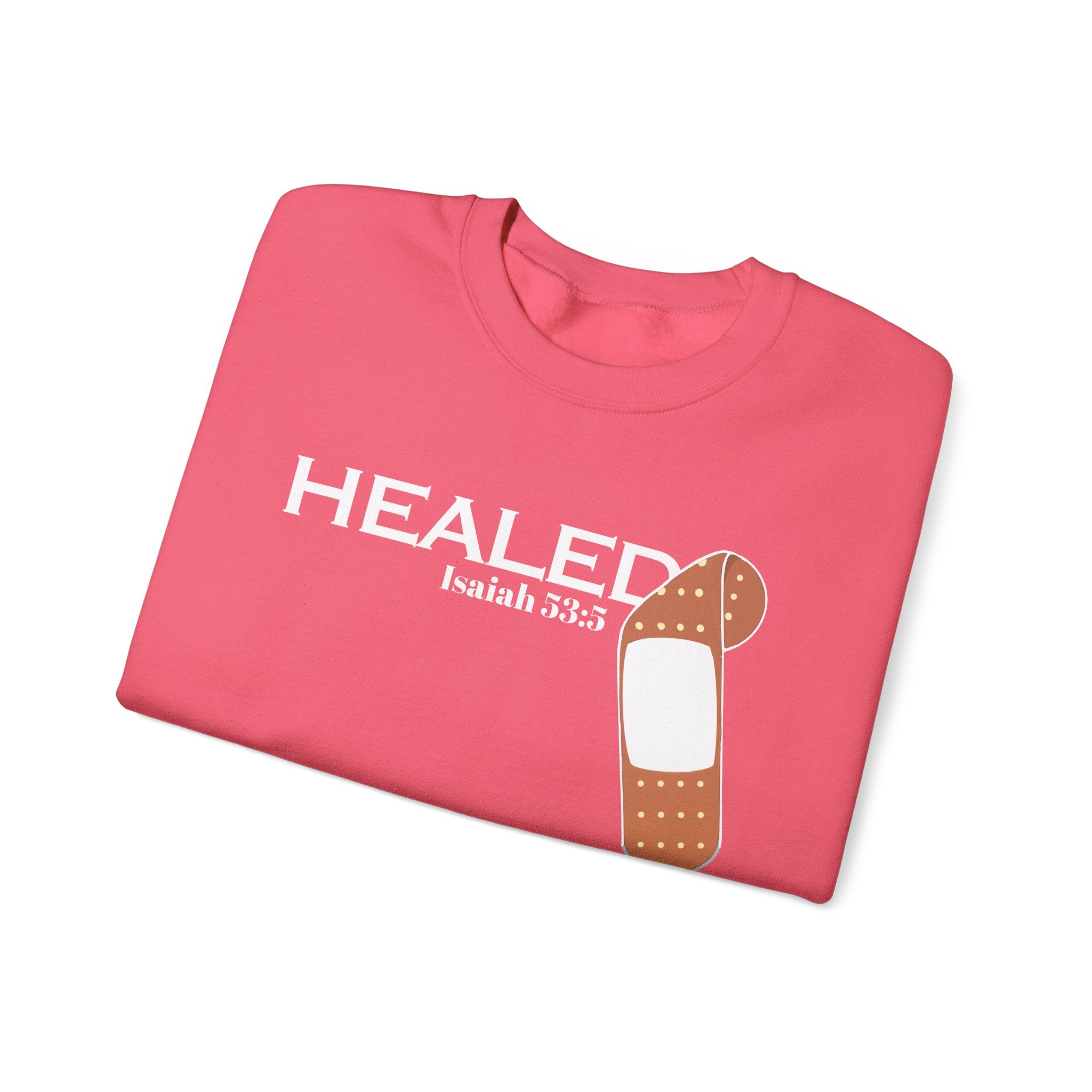 Healing Is Done- Isaiah 53:5 Unisex Sweatshirt