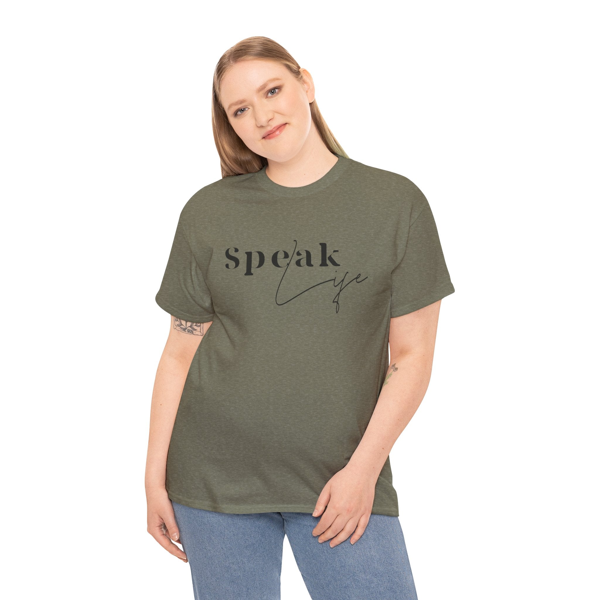 Speak Life Over Yourself Unisex Tee