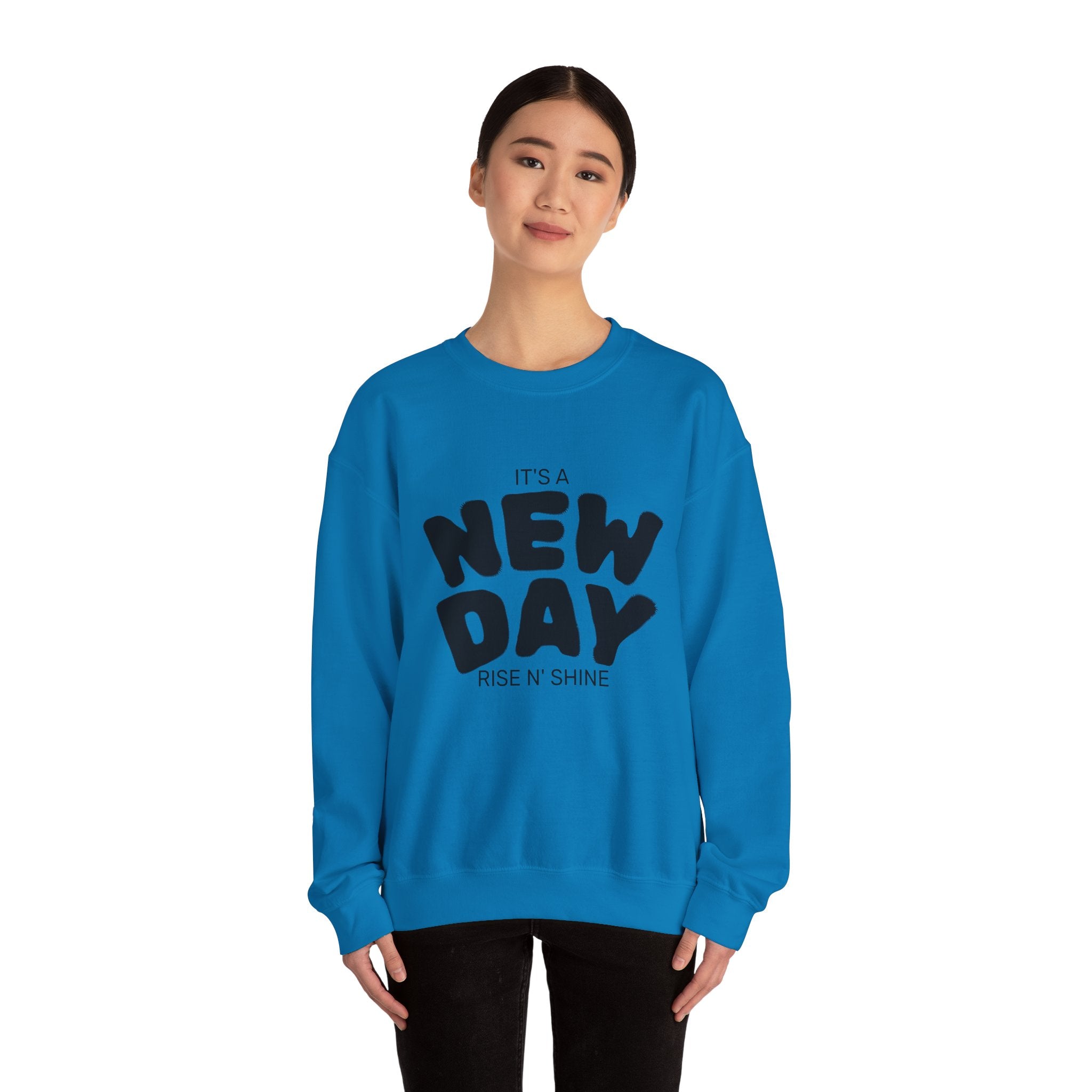 It’s A New Day- Renewed And Restored Crewneck Sweatshirt