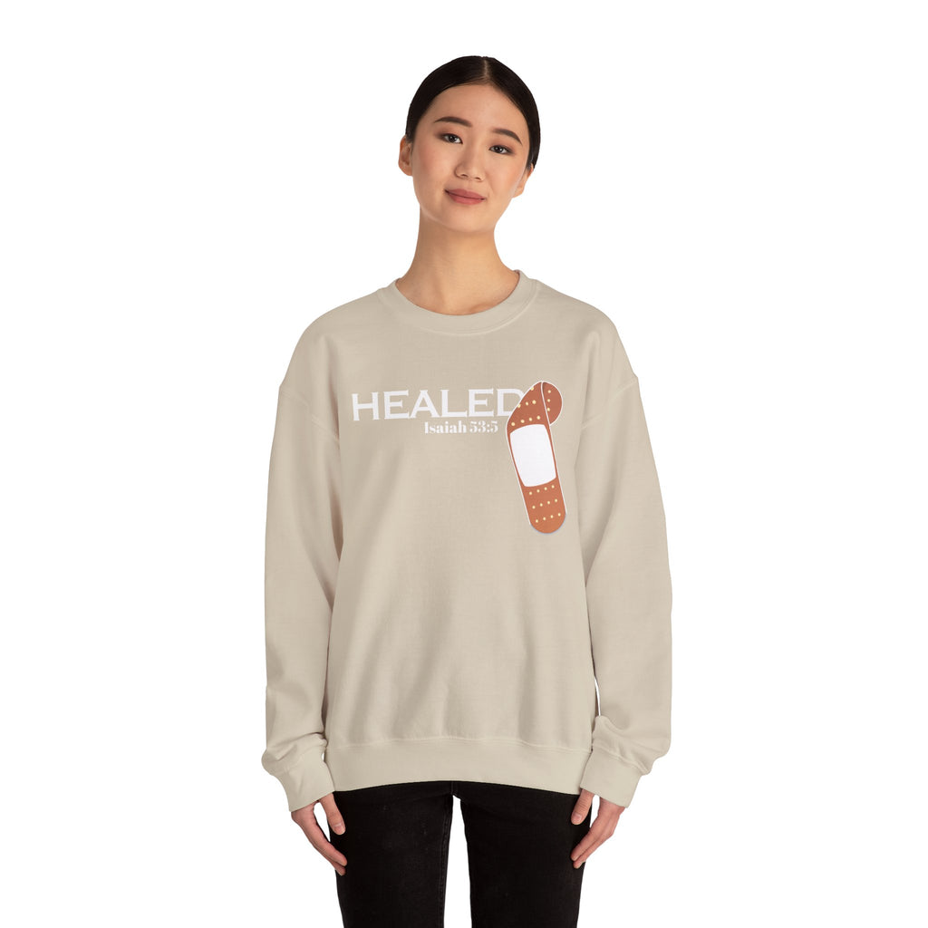 Healing Is Done- Isaiah 53:5 Unisex Sweatshirt