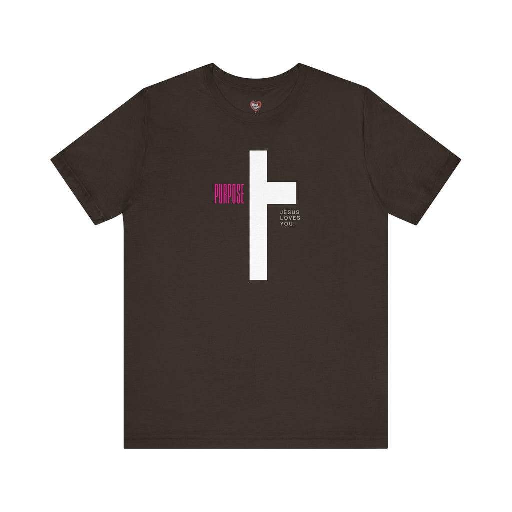 Walk With A Purpose Cross Graphic T-Shirt