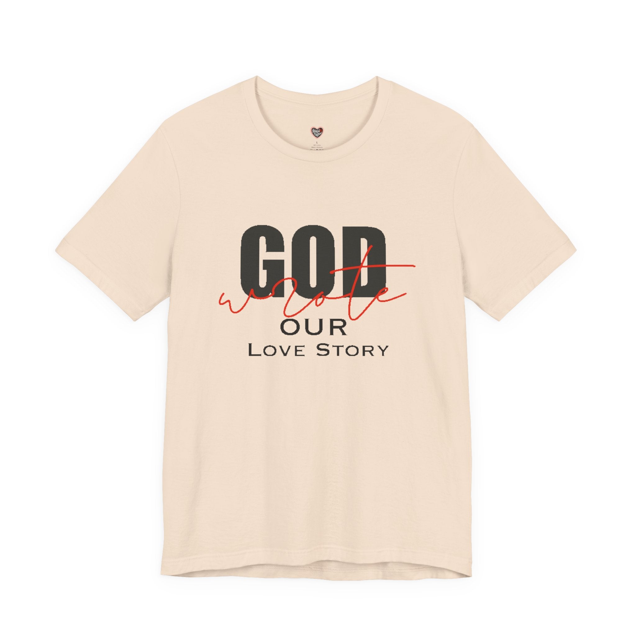 God Wrote Our Love Story Couple's T-Shirt
