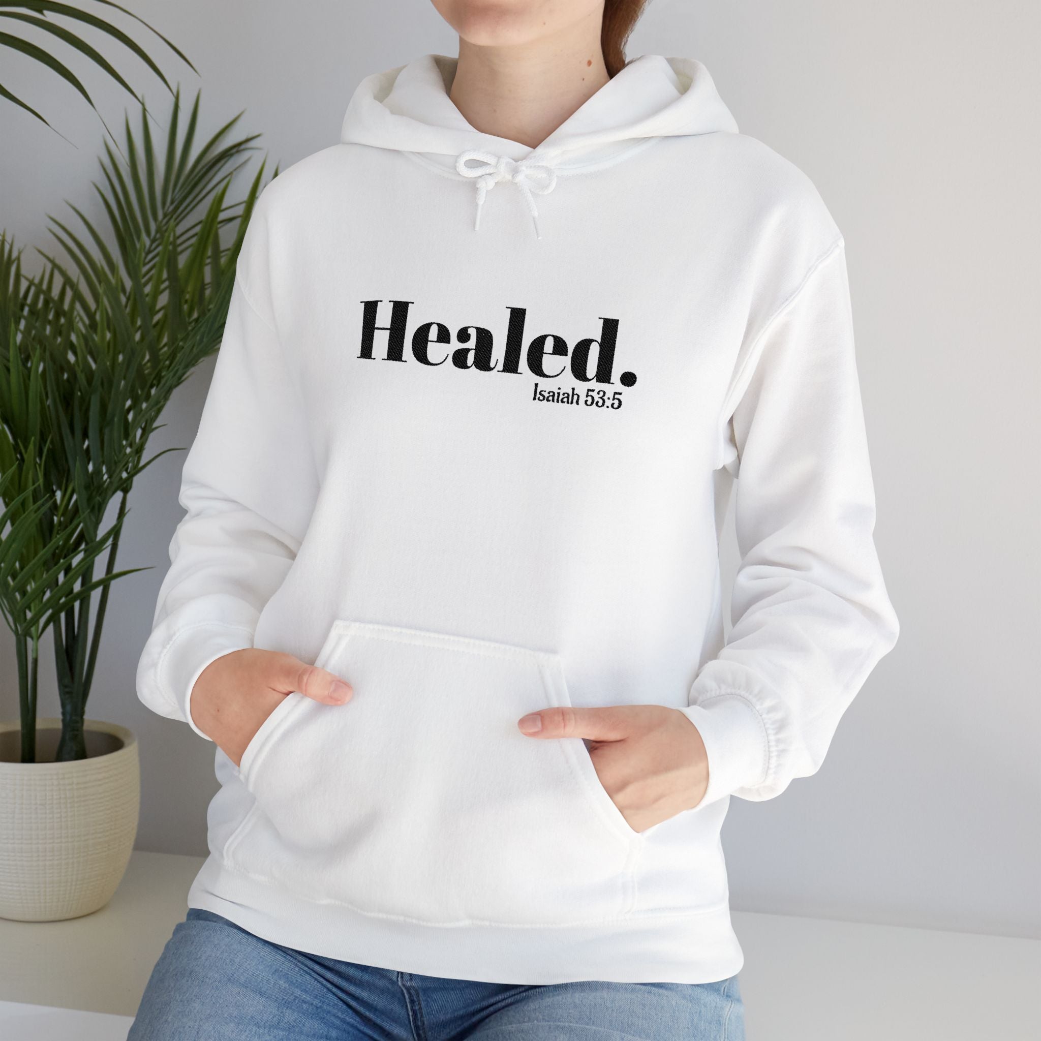 Healed. And Renewed Unisex Hoodie